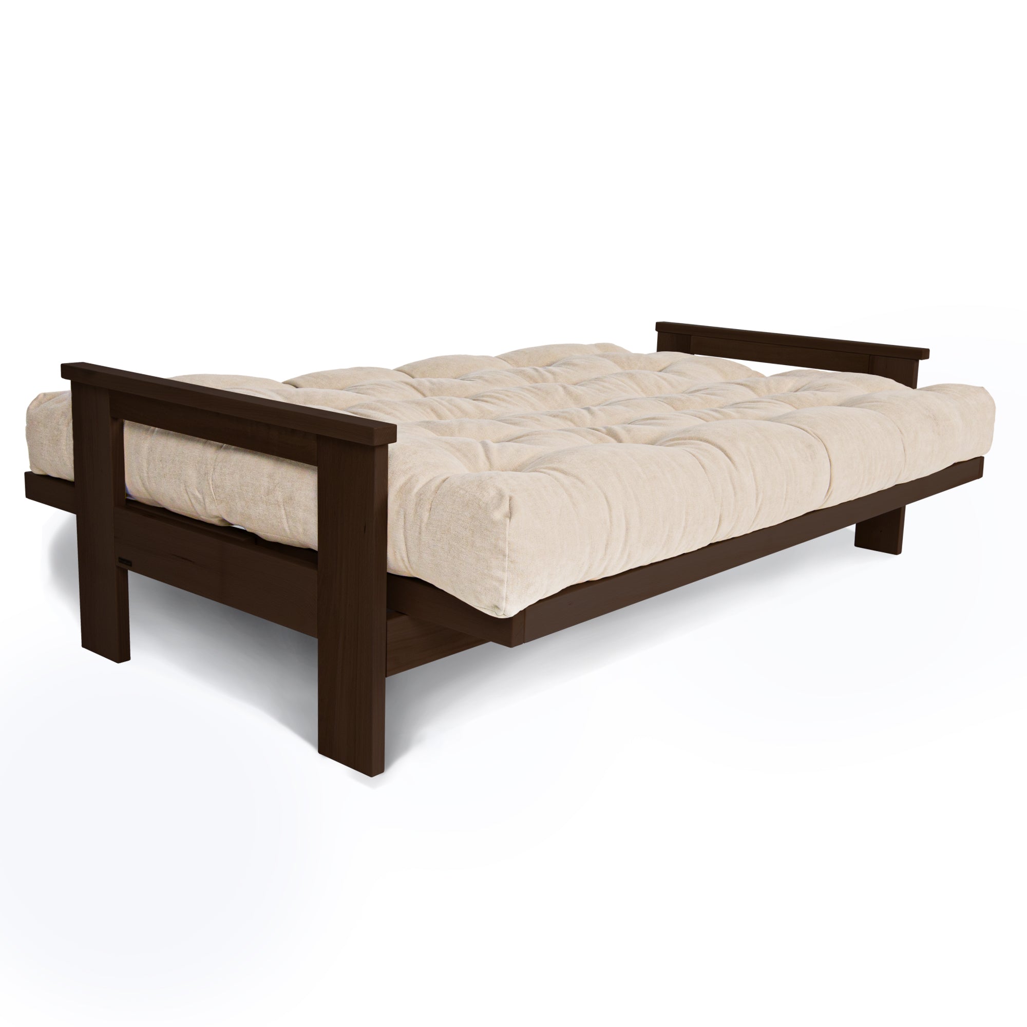 Розкладний диван-футон MEXICO, каркас шоколадного кольору - зображення 2