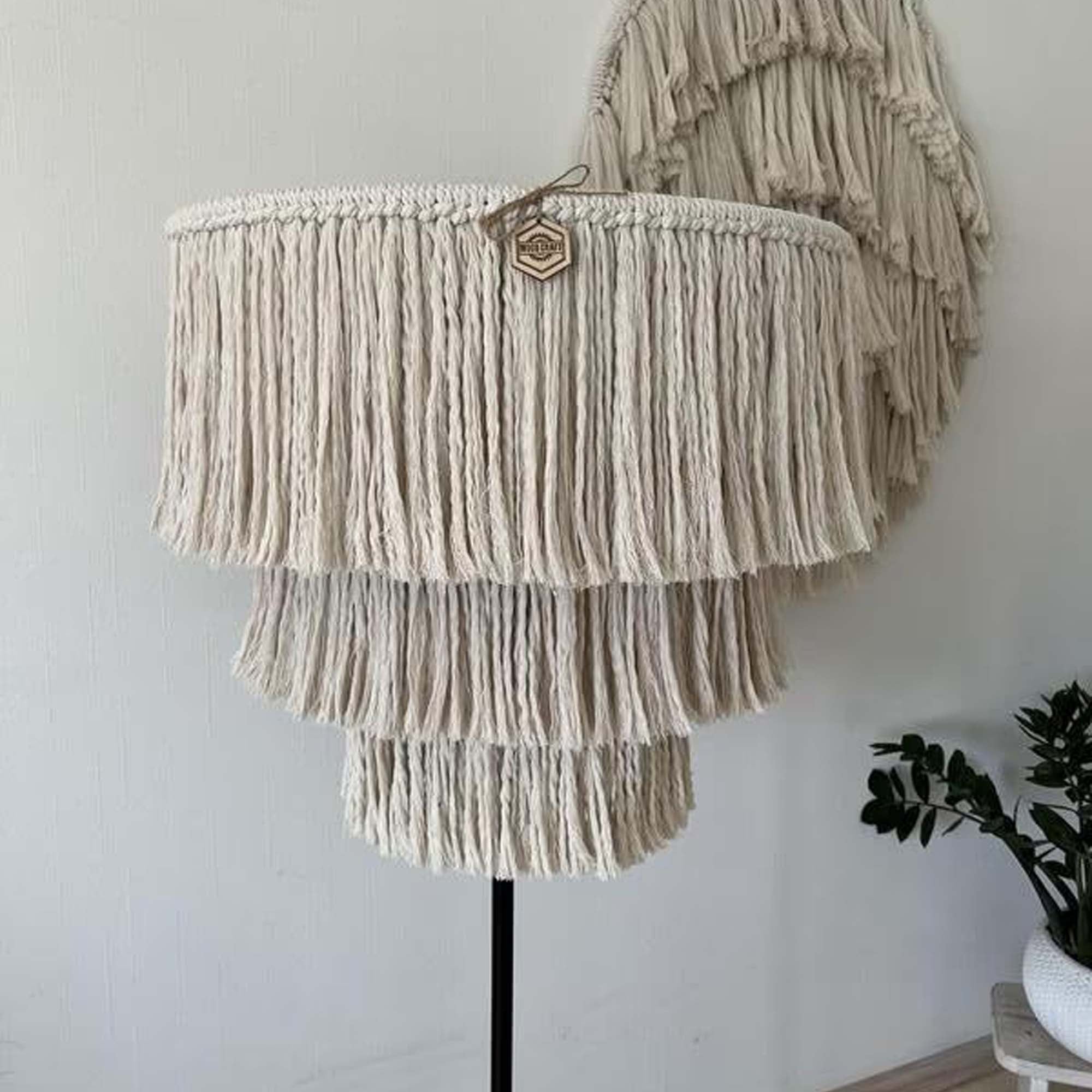 Абажур для світильника, бежевий - зображення 1