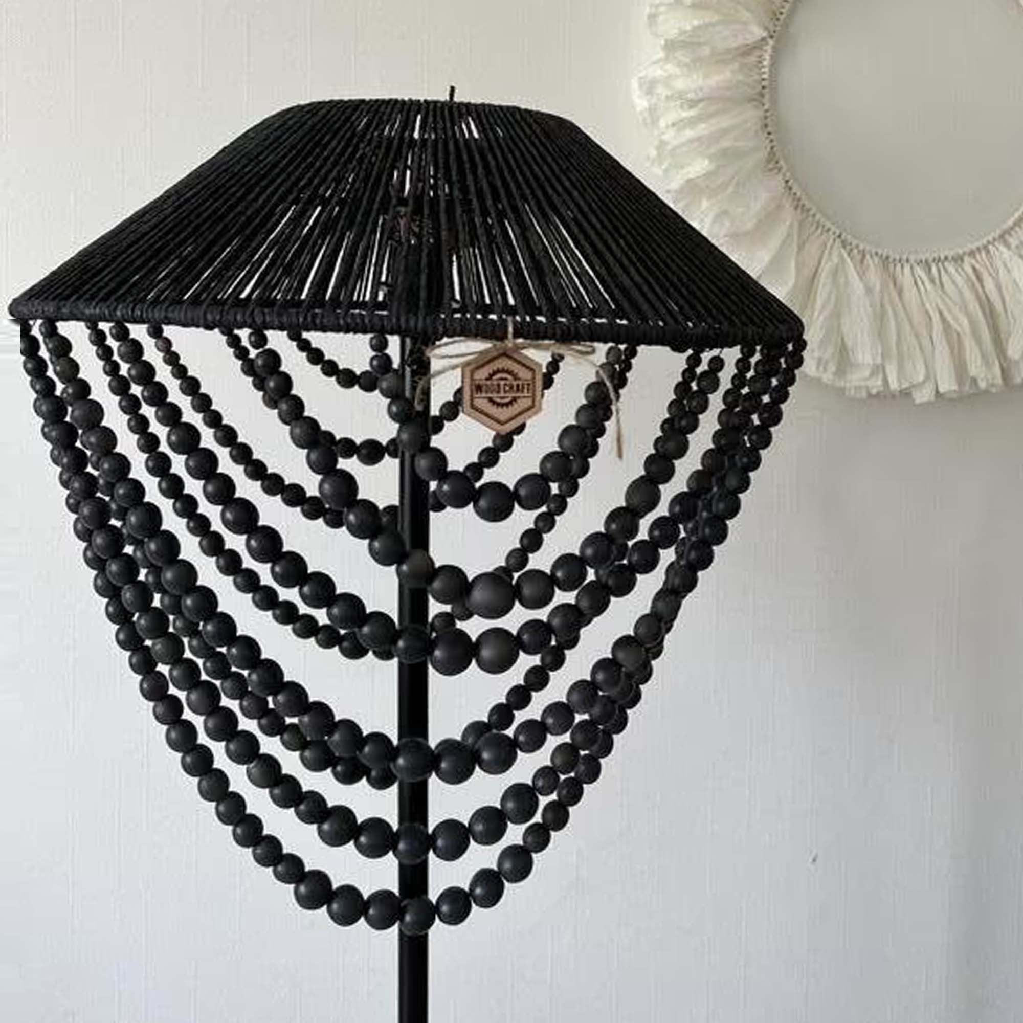 Абажур для світильника ЧОРНА ПЕРЛИНА - зображення 1