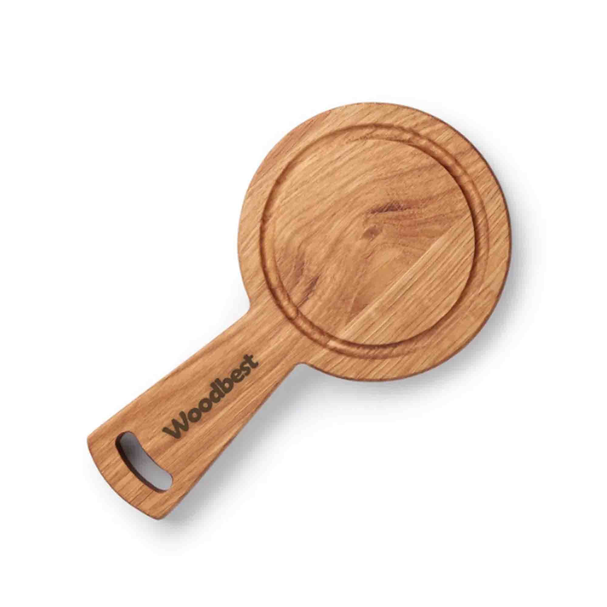 Дерев'яна дошка WOODBEST для сервірування, з канавкою - зображення 2