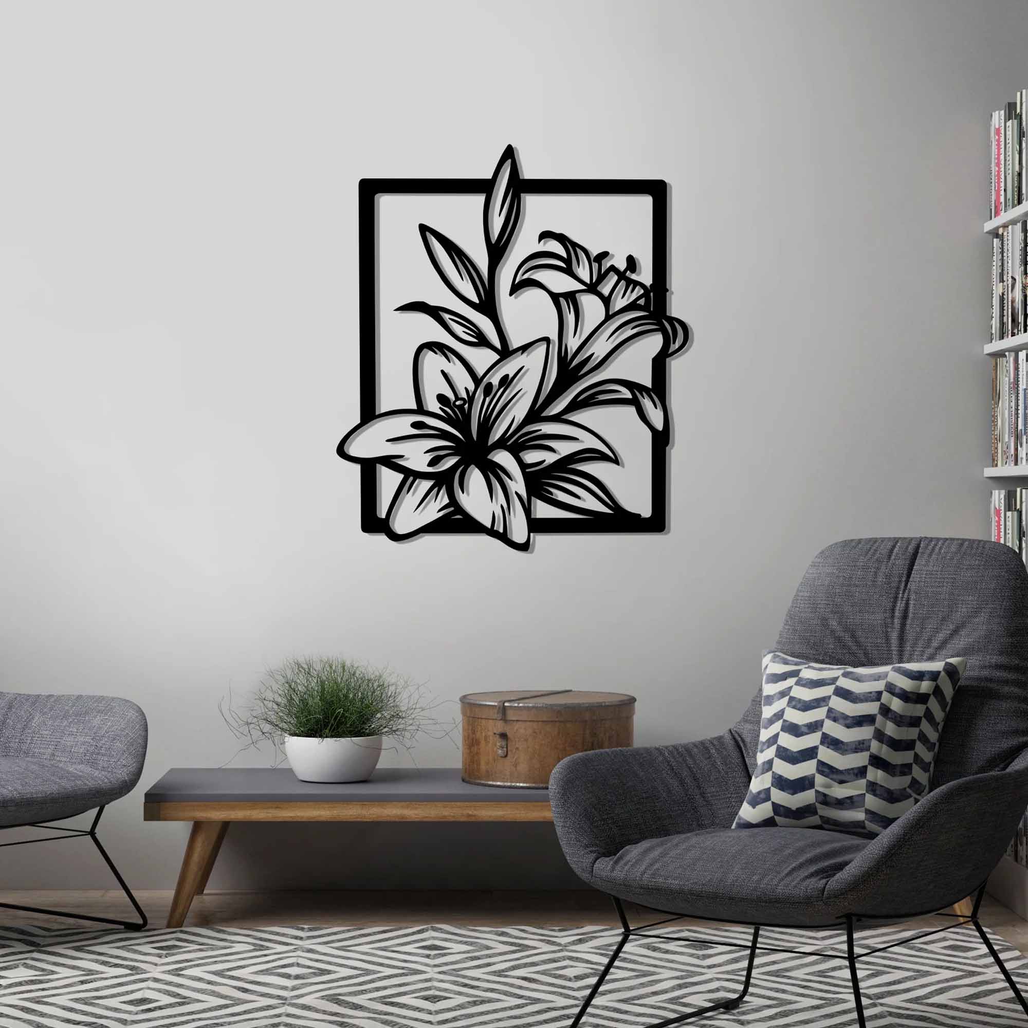 Дерев'яна картина LILY - зображення 1