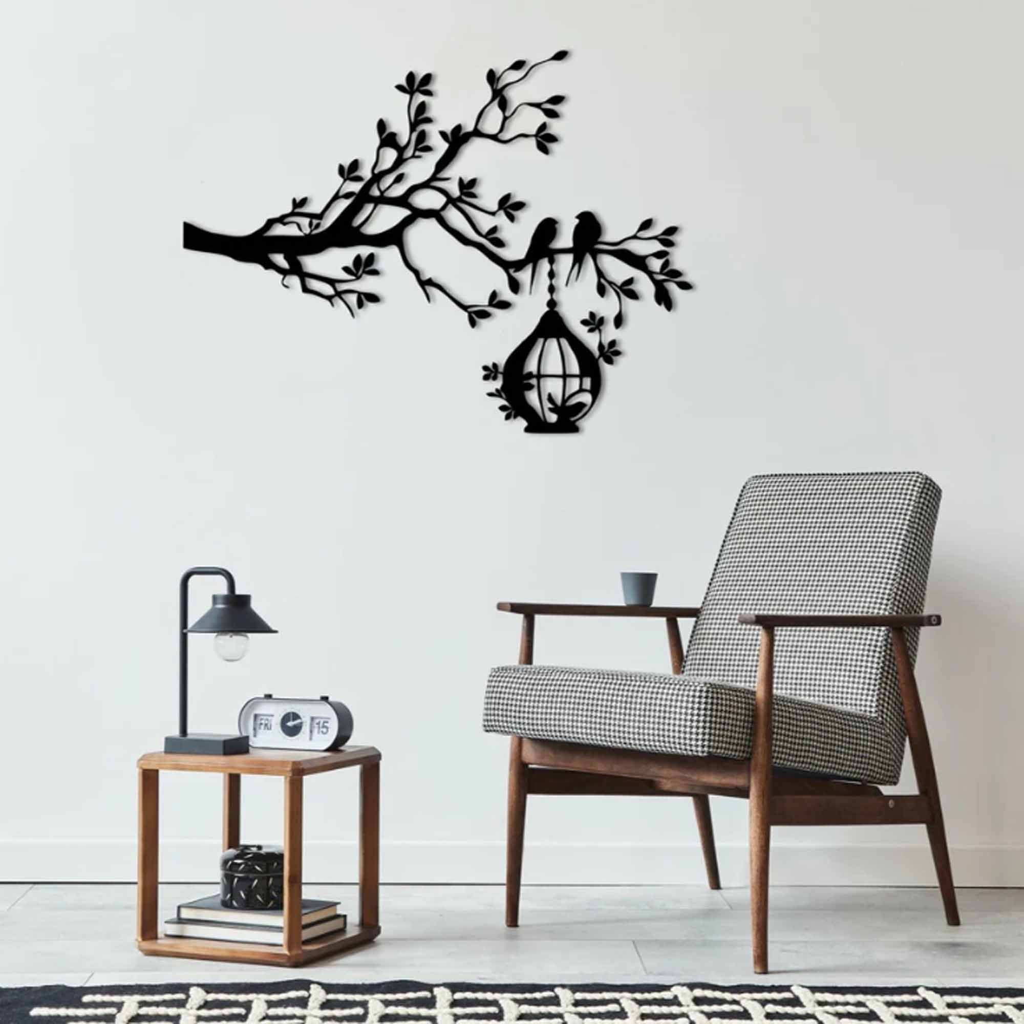 Дерев'яна картина TWO BIRDS - зображення 2