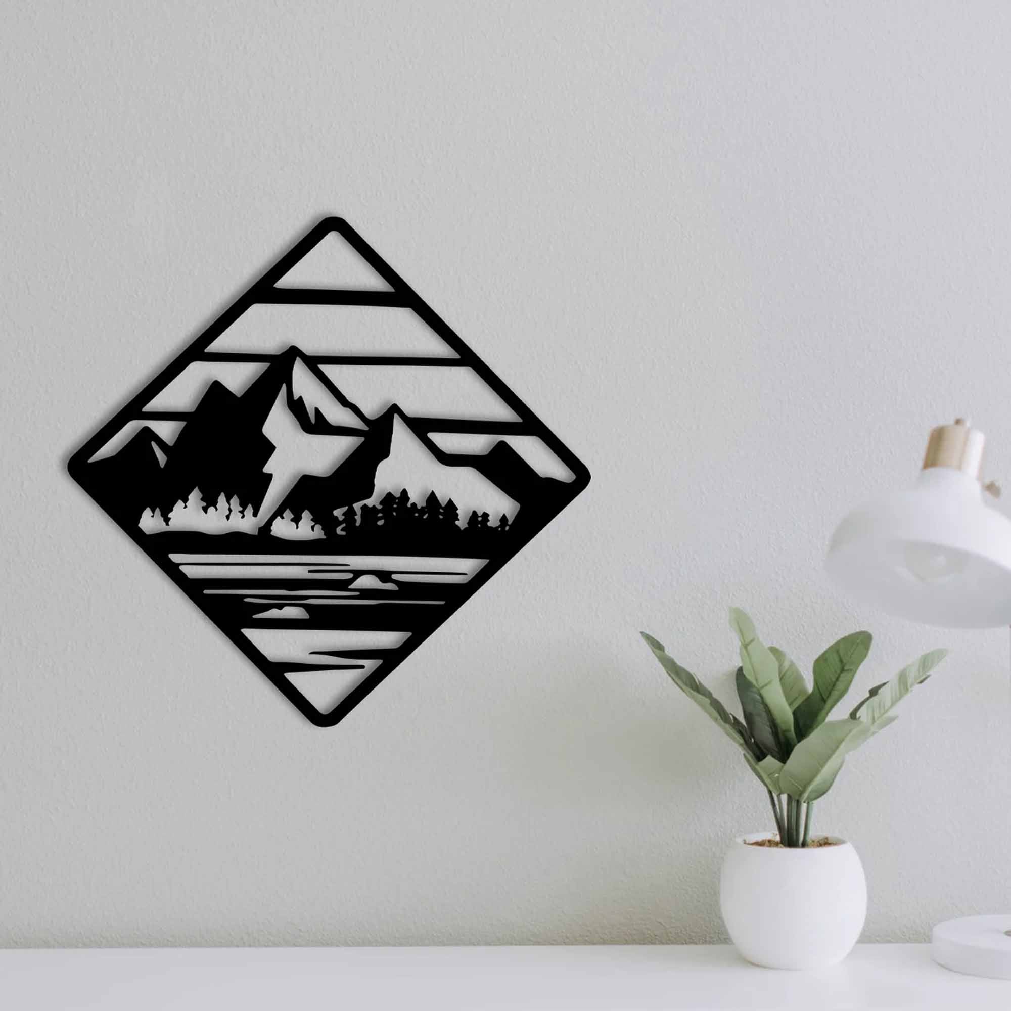 Дерев'яна картина UKRAIN MOUNTAIN - зображення 1