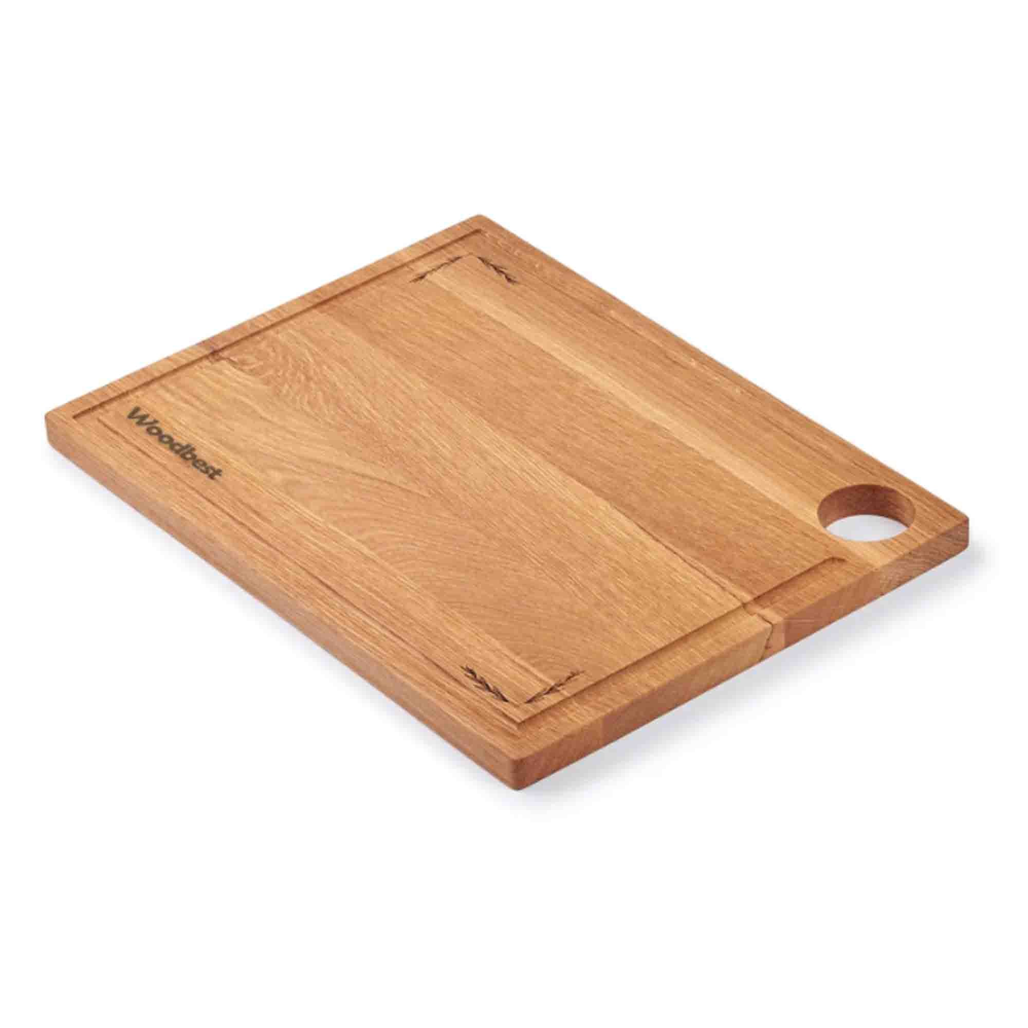 Дерев'яна кухонна дошка WOODBEST 35 х 25 см, з дуба - зображення 1