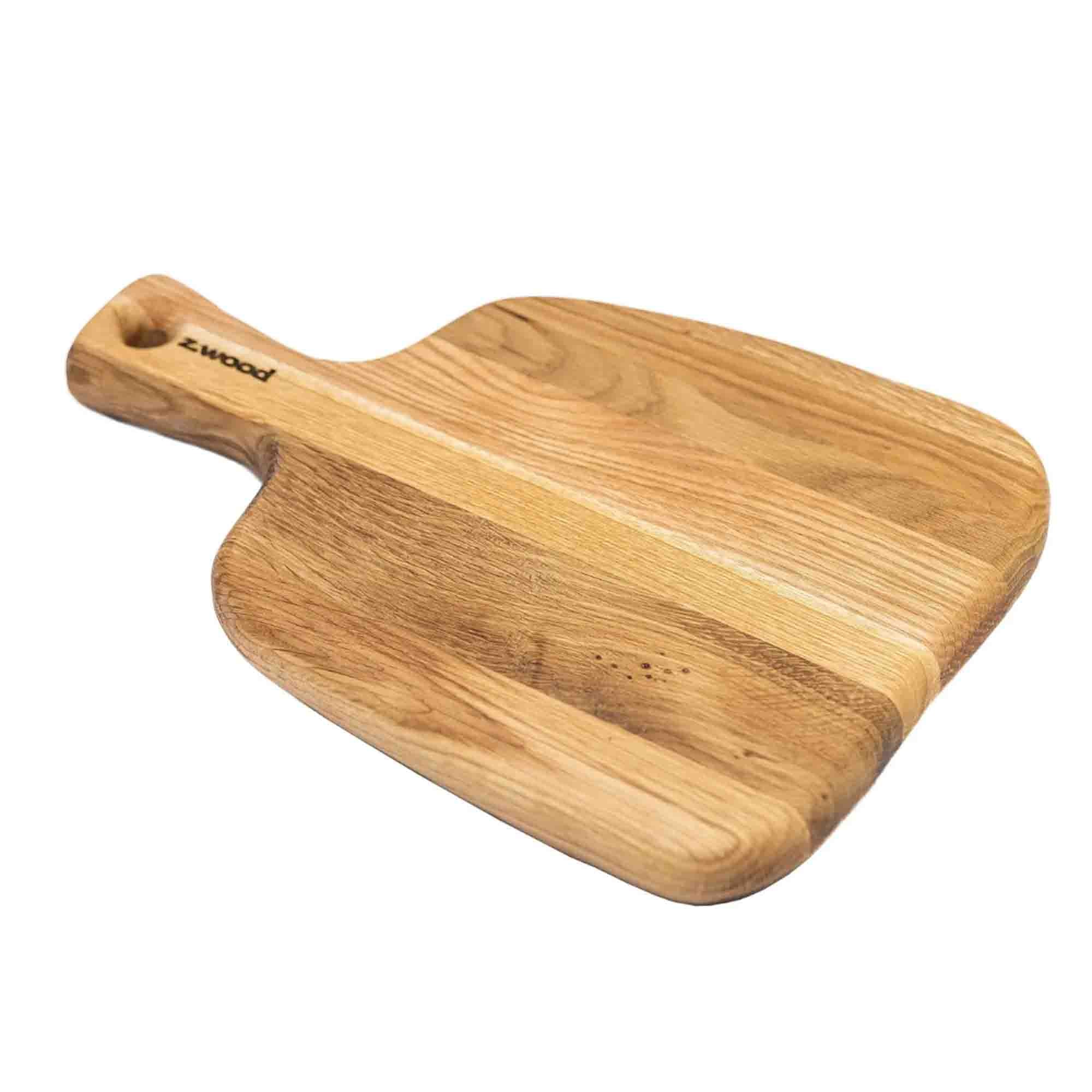 Дерев'яна кухонна дошка WOODBEST ЛОФТ 20 х 20 см, з дуба - зображення 1