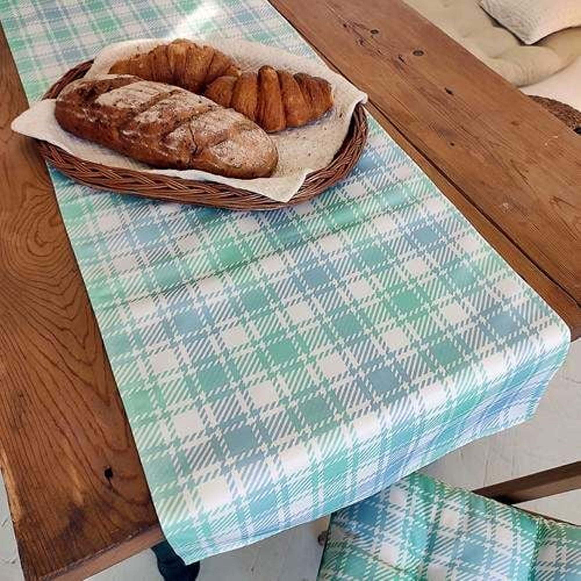 Доріжка на стіл КЛІТИНКА