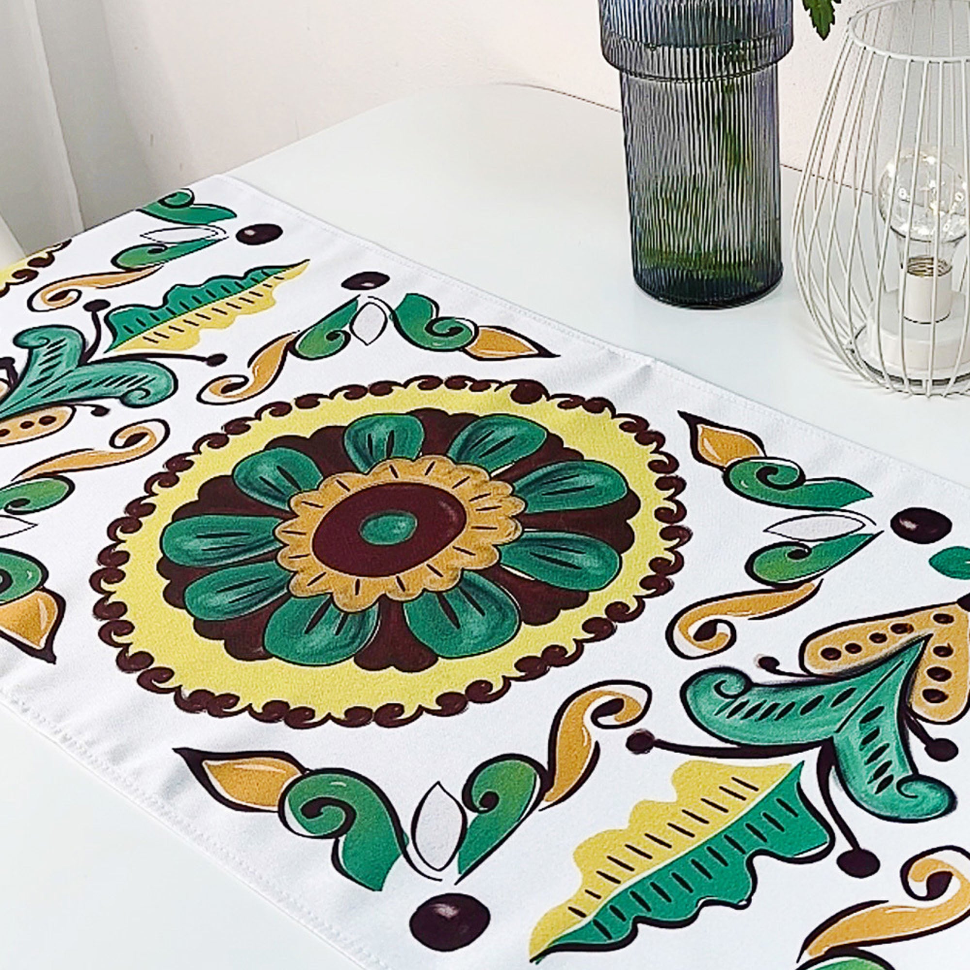 Доріжка на стіл КОЛО ЖИТТЯ (КОСІВСЬКІ МОТИВИ)