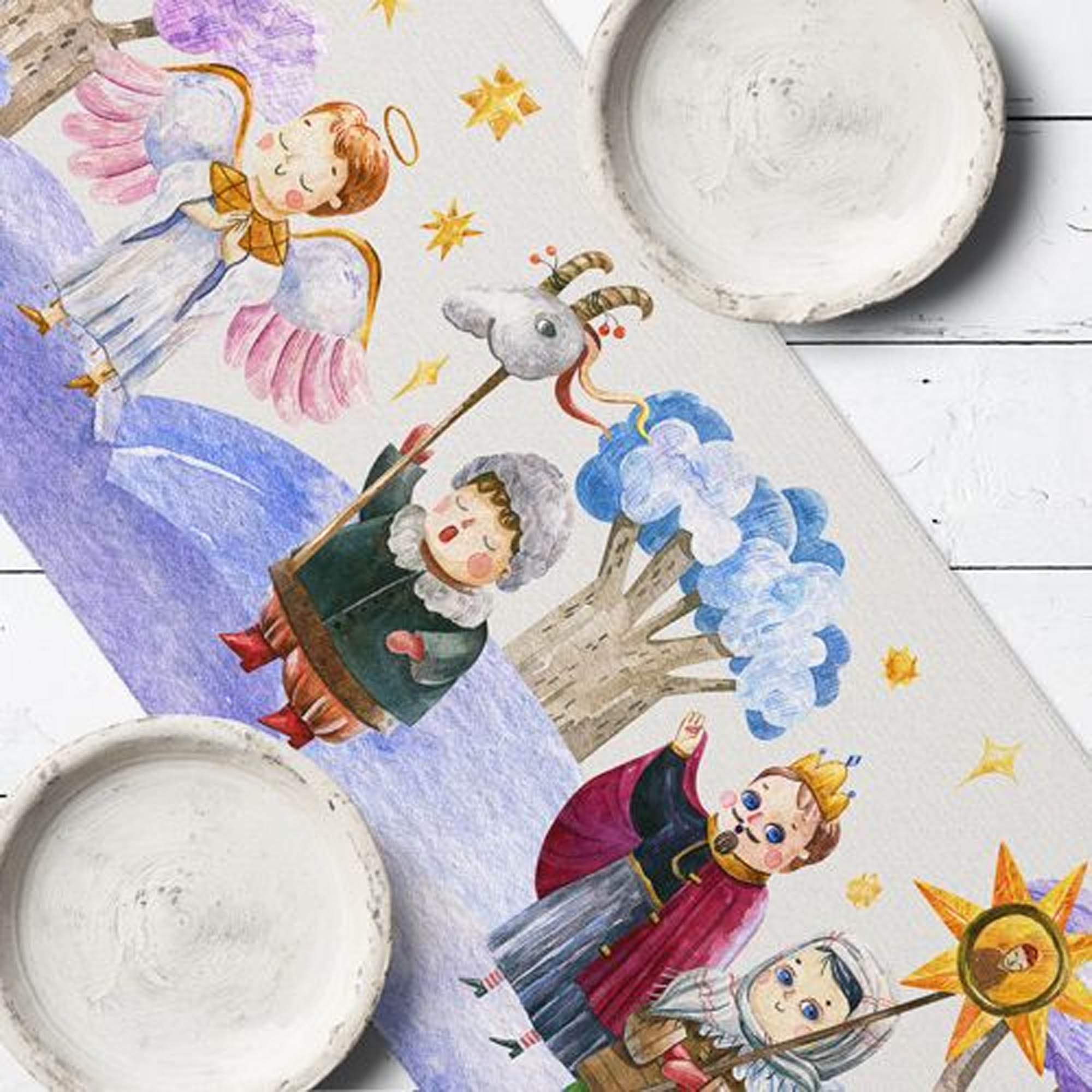 Дорожка на стол КОЛЯДНИКИ