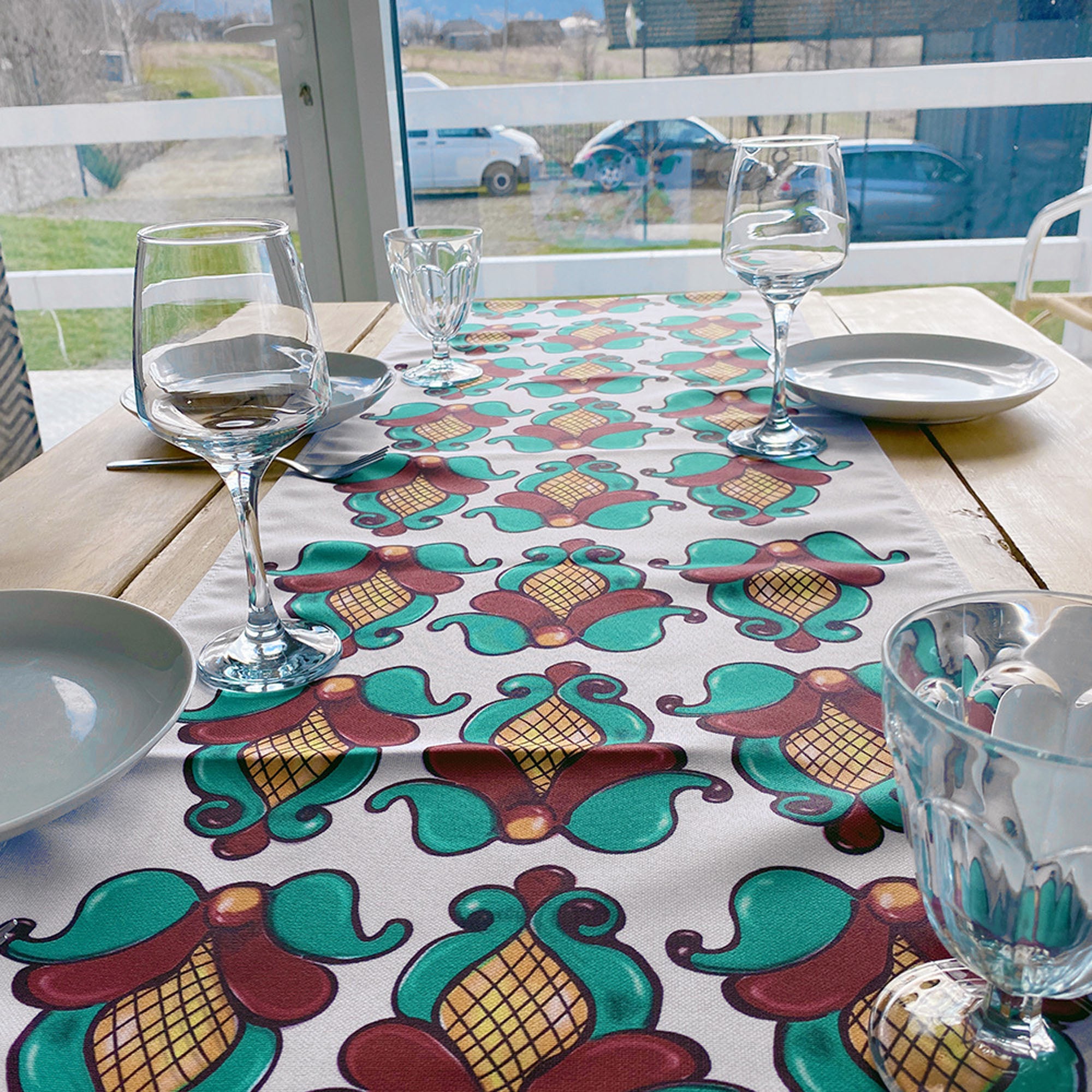 Доріжка на стіл КОСІВСЬКИЙ ВІЗЕРУНОК