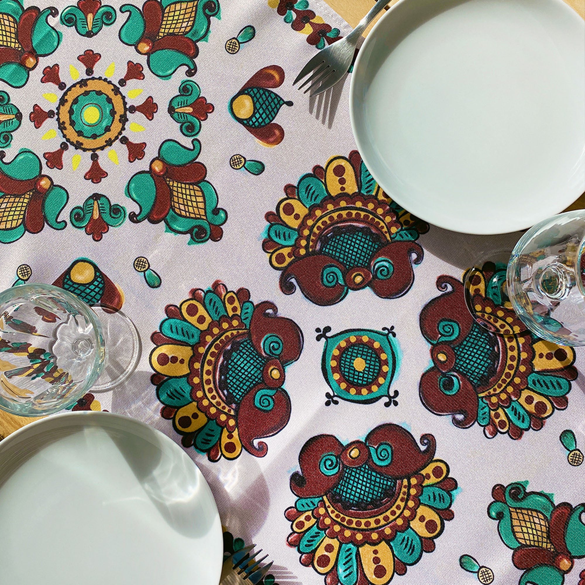 Доріжка на стіл РОДЮЧІСТЬ (КОСІВСЬКІ МОТИВИ)