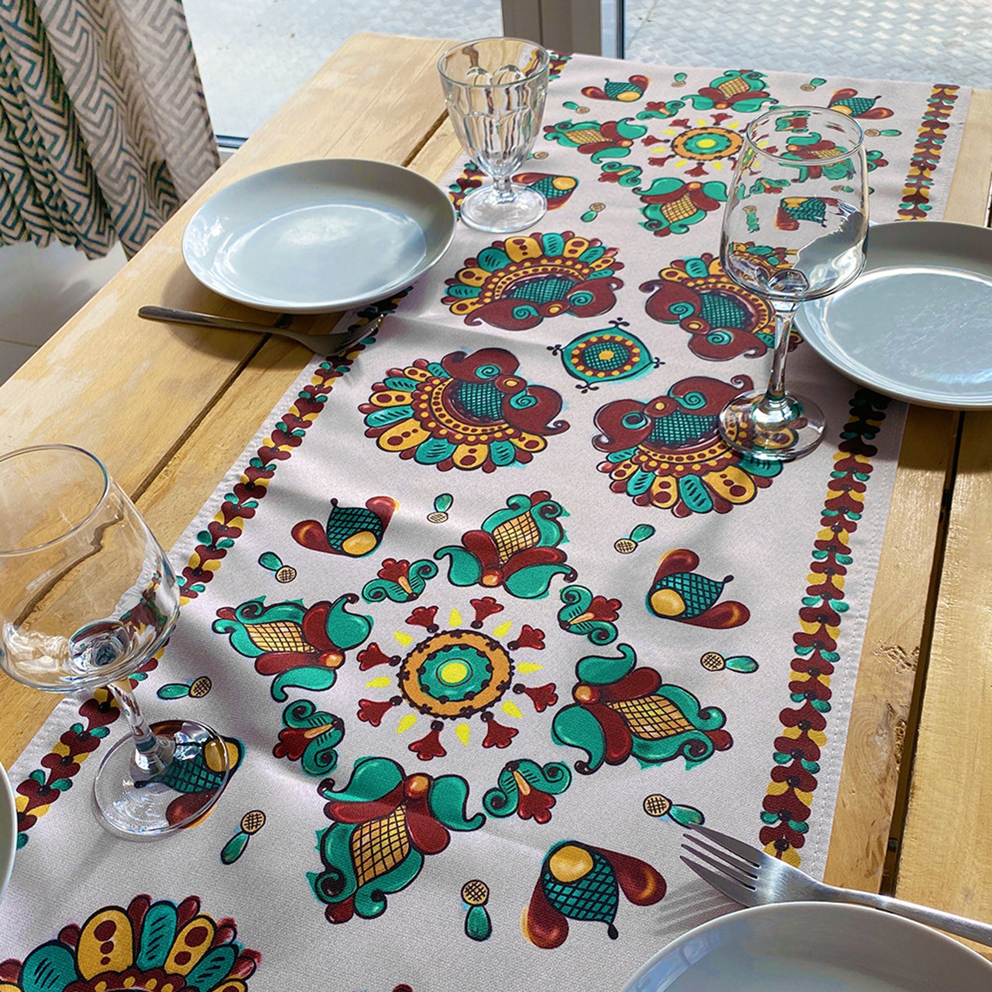Доріжка на стіл РОДЮЧІСТЬ (КОСІВСЬКІ МОТИВИ)