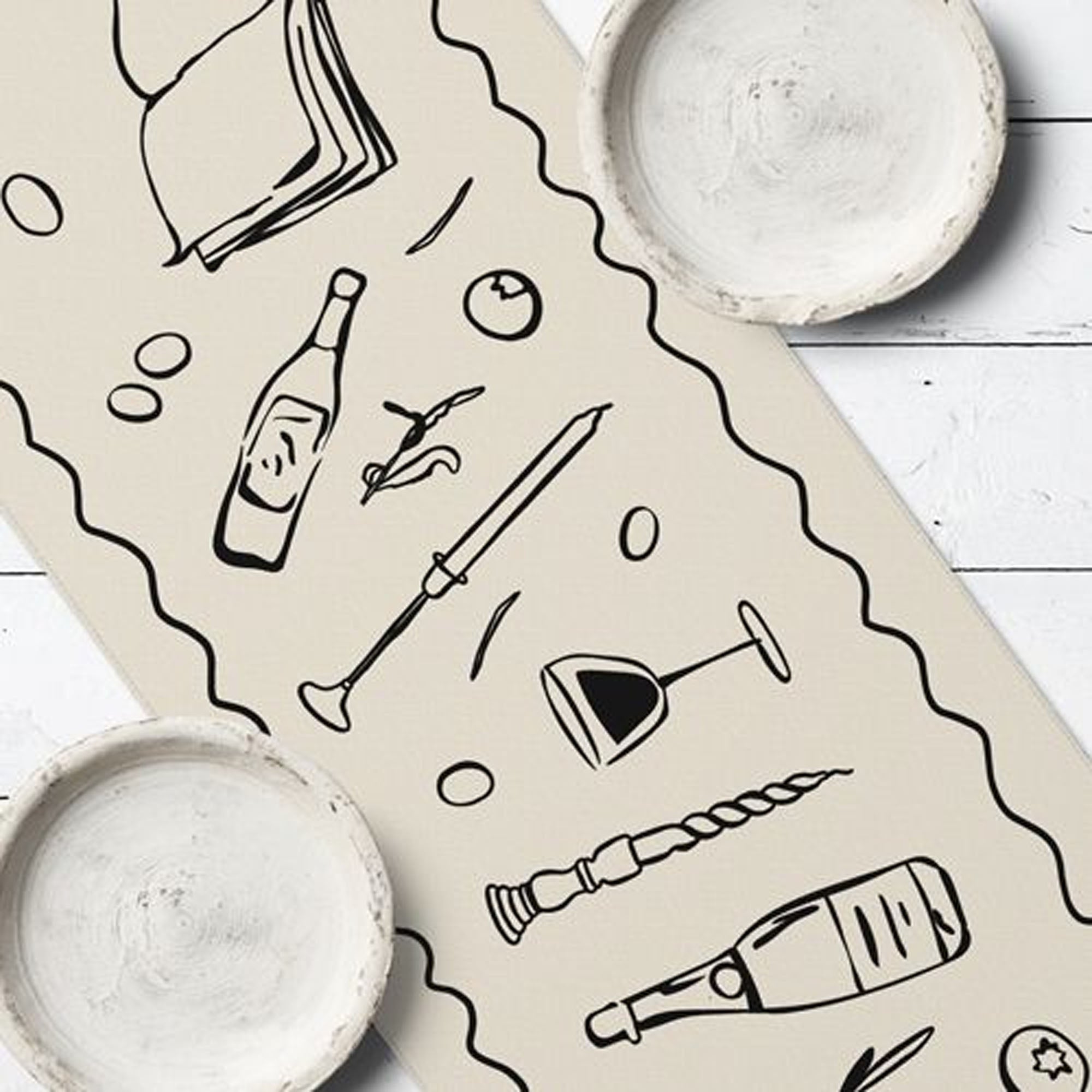 Доріжка на стіл РОМАНТИЧНИЙ НАБІР