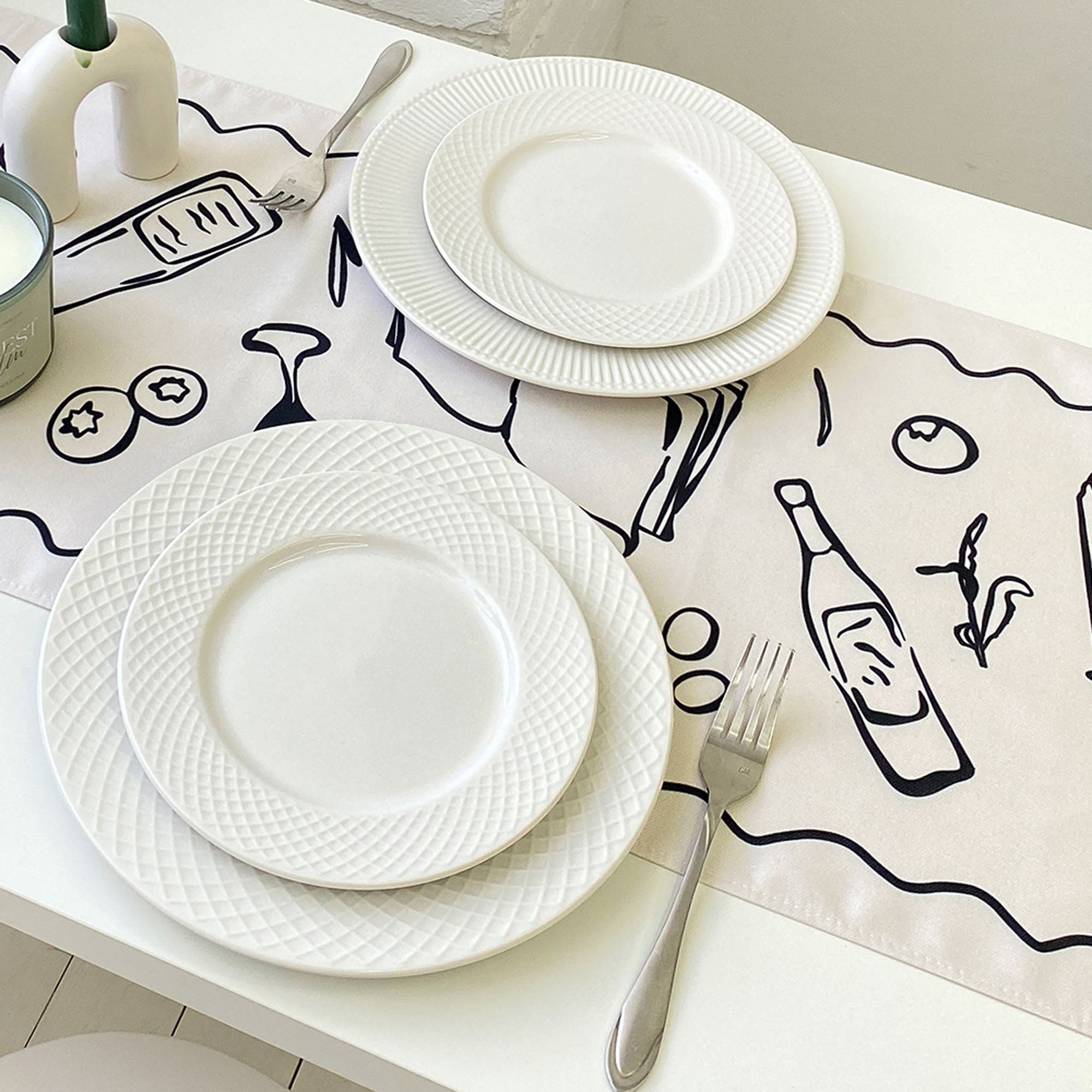 Доріжка на стіл РОМАНТИЧНИЙ НАБІР