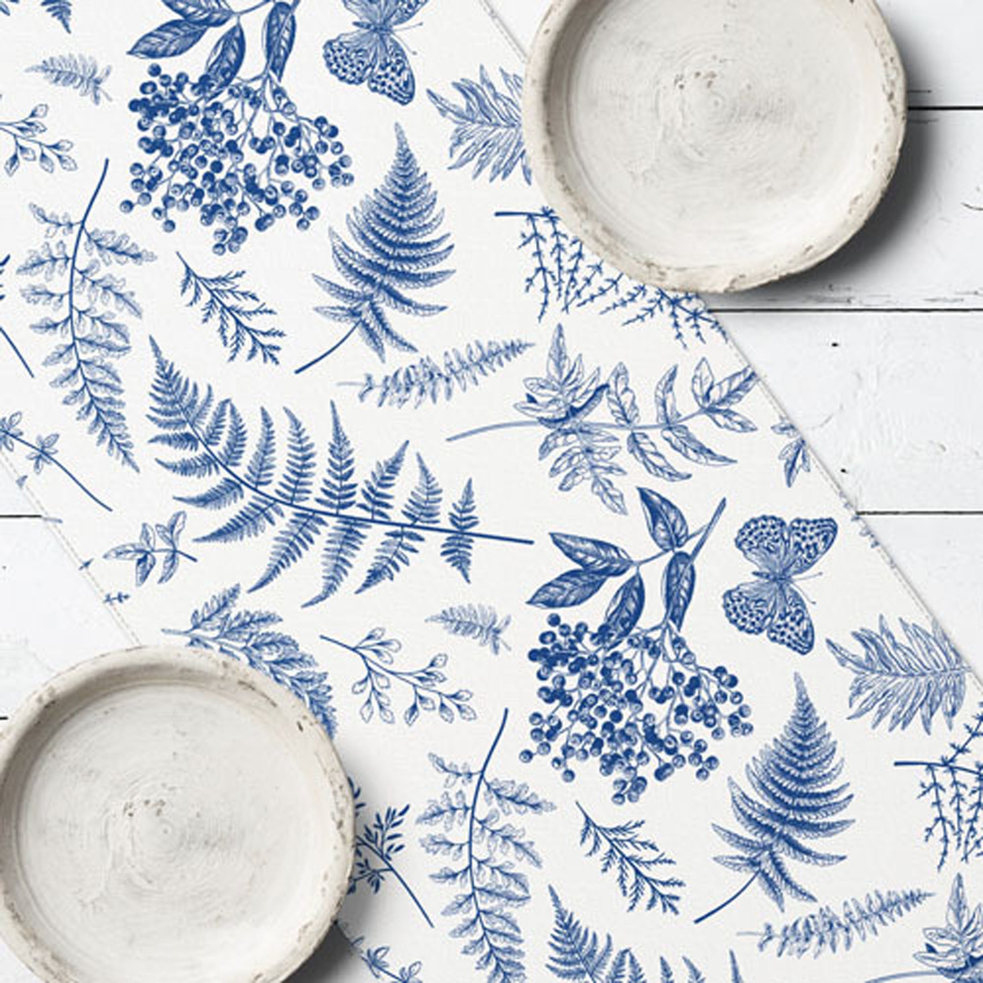 Доріжка на стіл РОСЛИНИ ТА МЕТЕЛИКИ