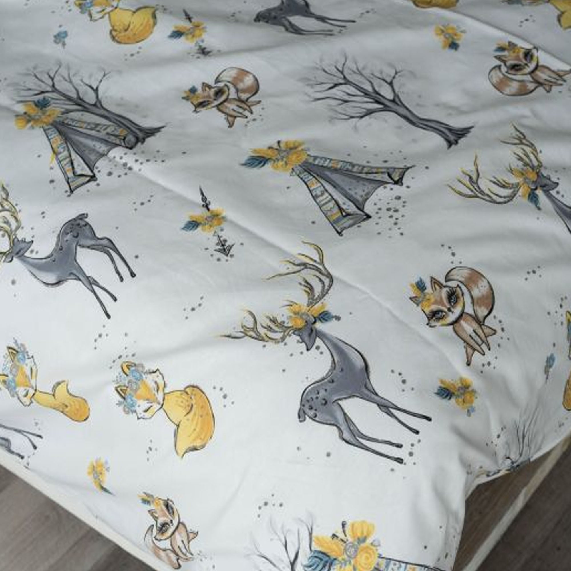 Дитяча постільна білизна CUTE ANIMALS, поплін преміум