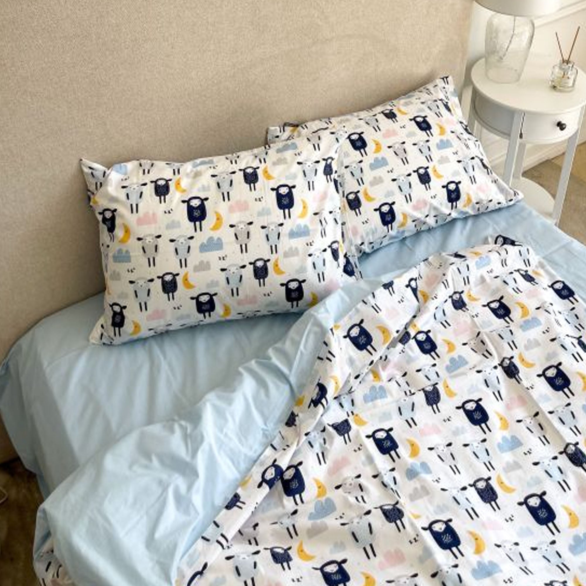 Дитяча постільна білизна NIGHT SHEEPS, поплін преміум