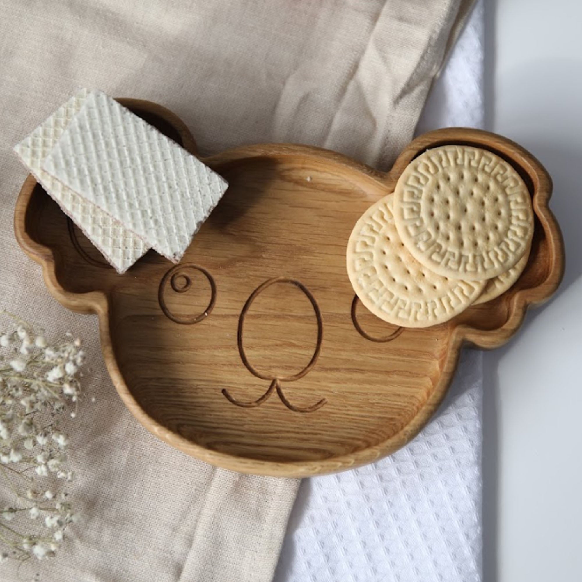 Дитяча тарілка КОАЛА, з дерева