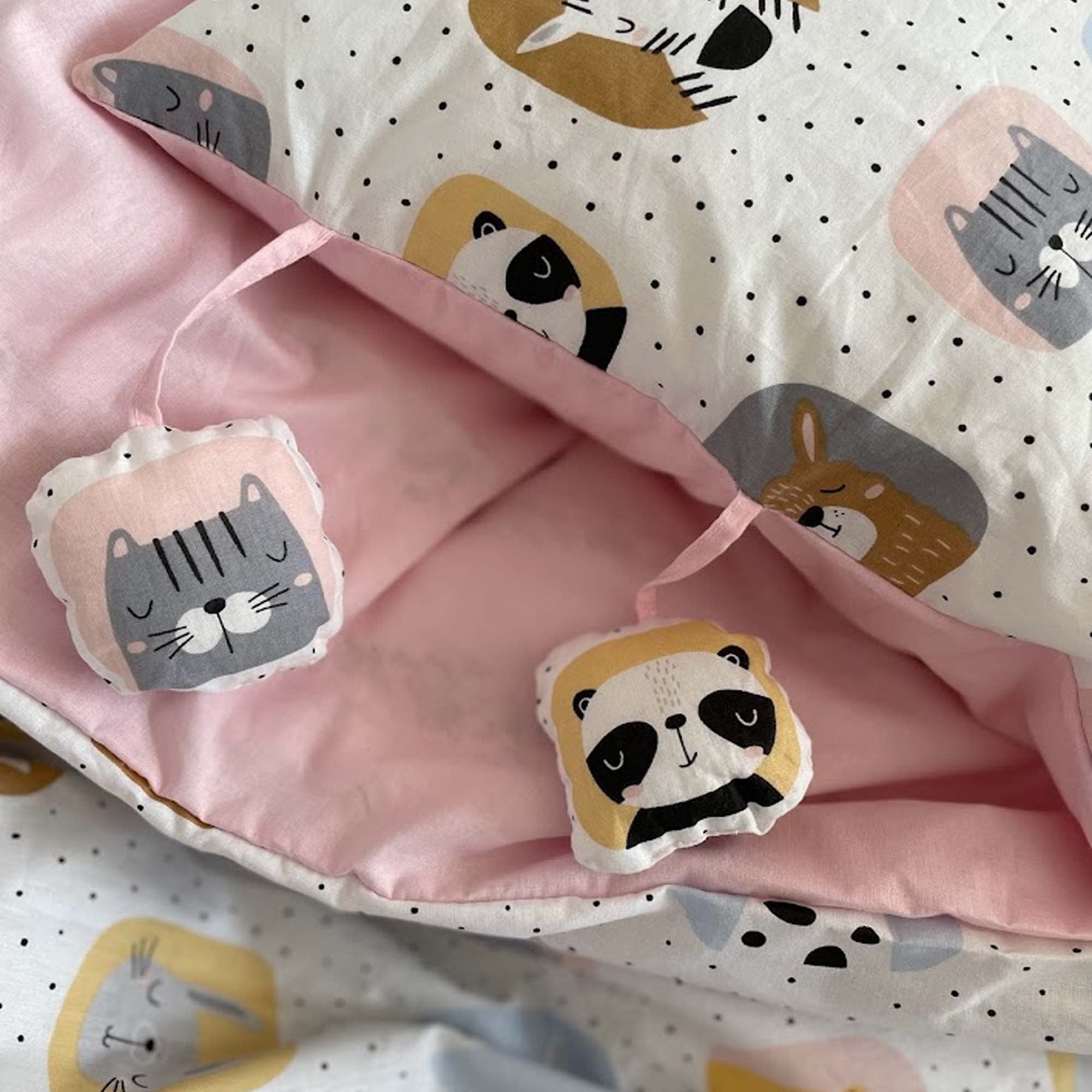 Дитячий комплект постільної білизни ЗВІРЯТА - зображення 2