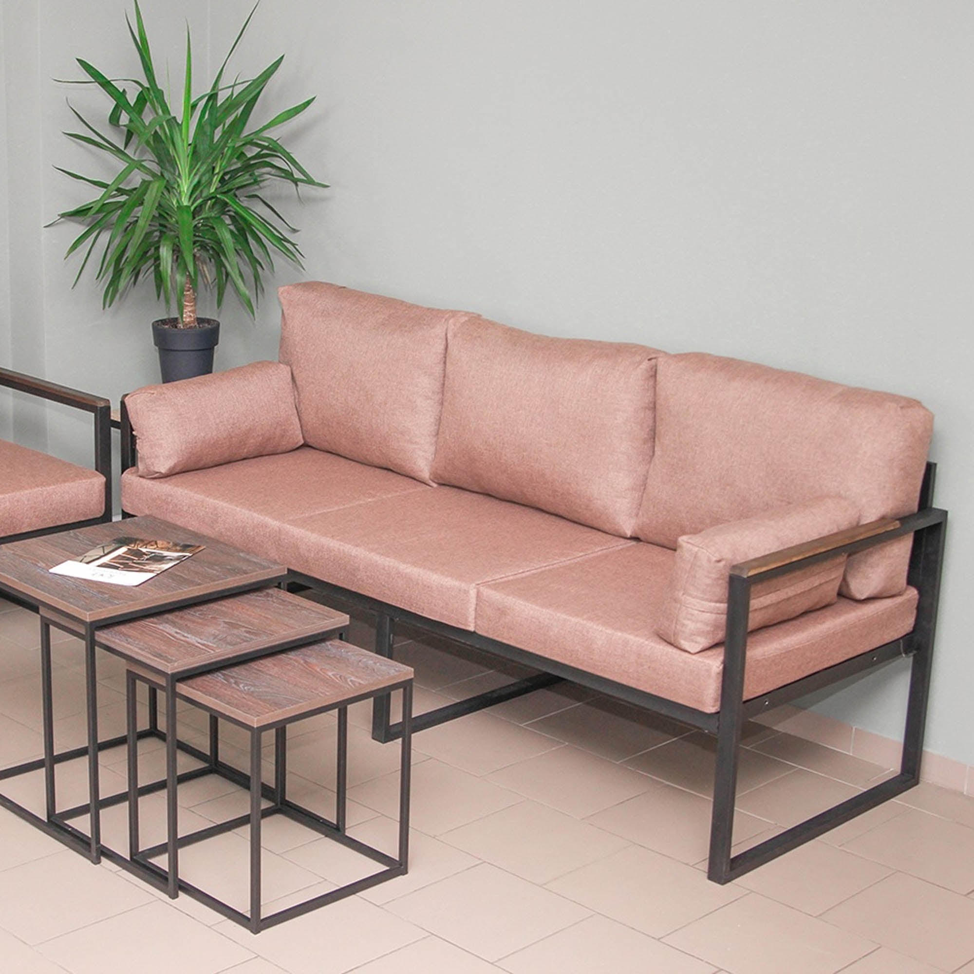 Диван МАХАГОНІ, 3-х місний