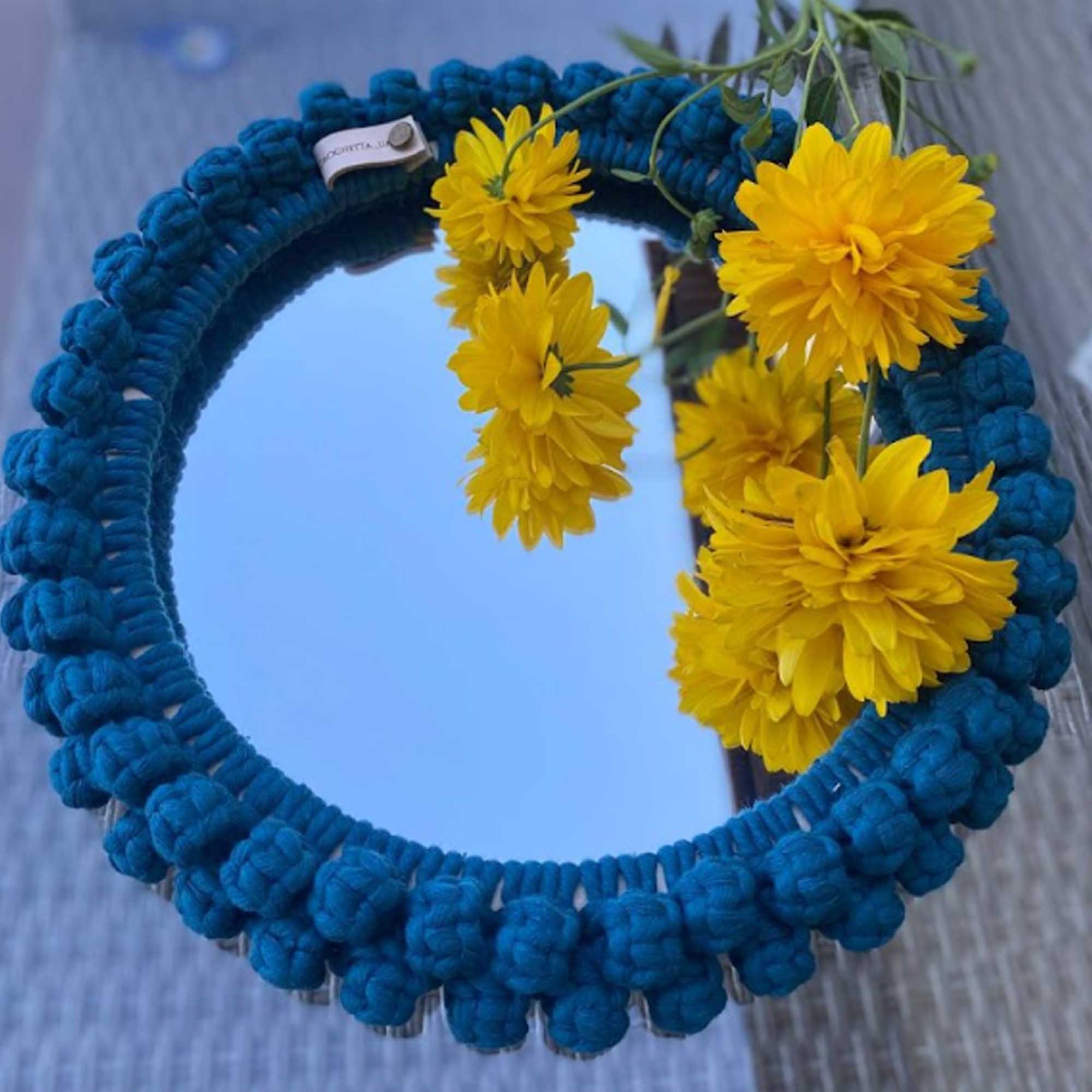 Дзеркало НЕБЕСНА БЛАКИТЬ - зображення 1