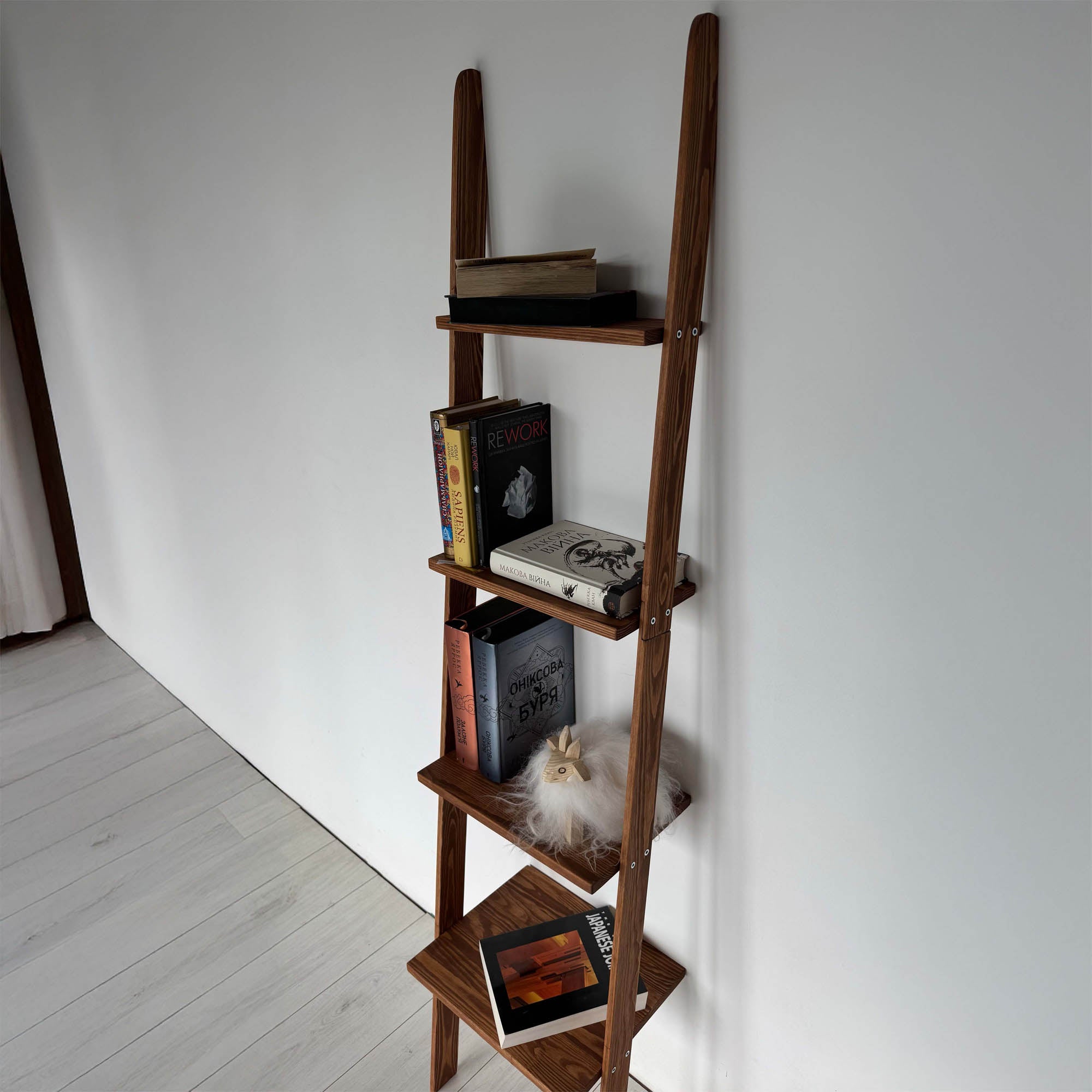 Етажерка AMBRA, на 4 полички без бортиків