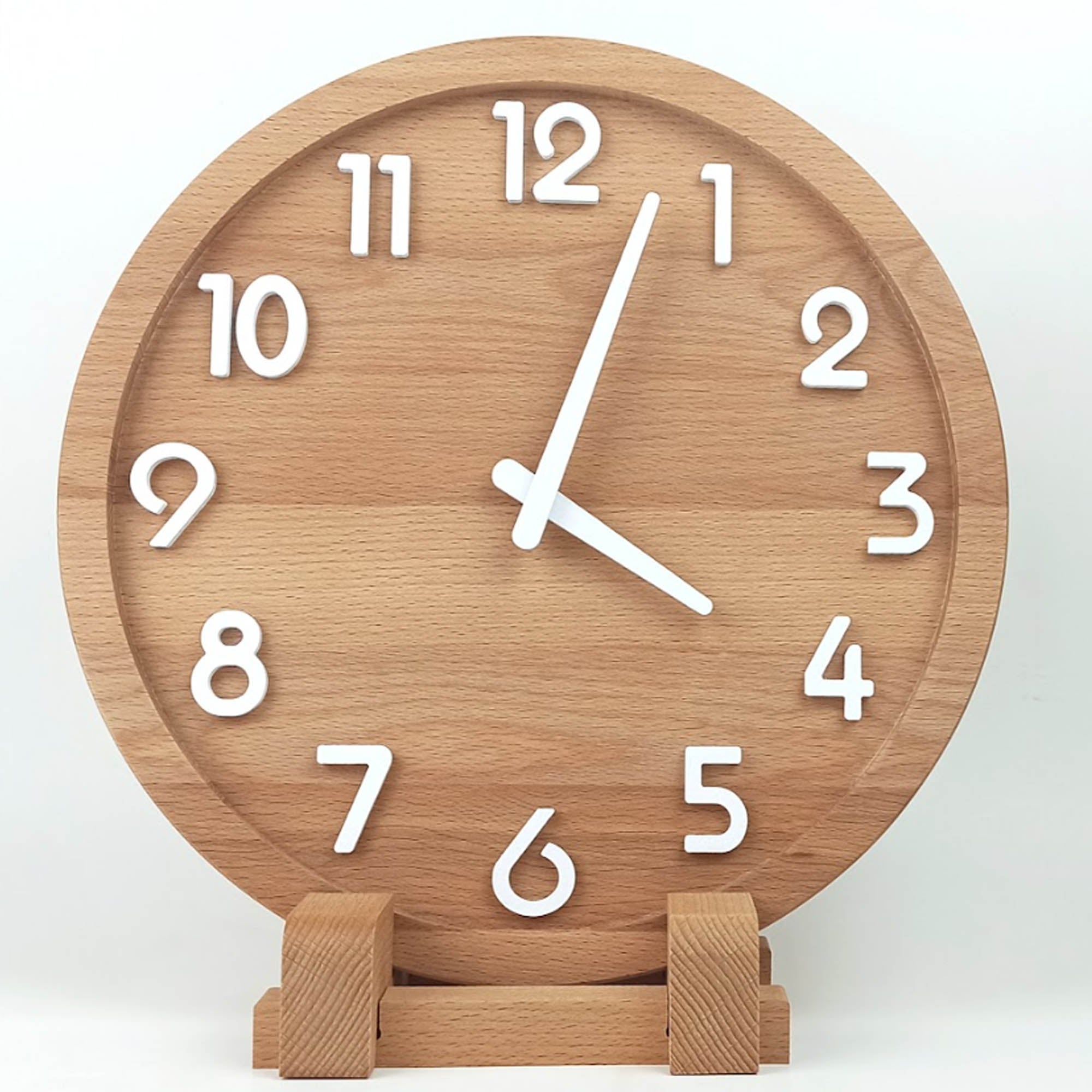 Настінний годинник WOODEN I з дерева