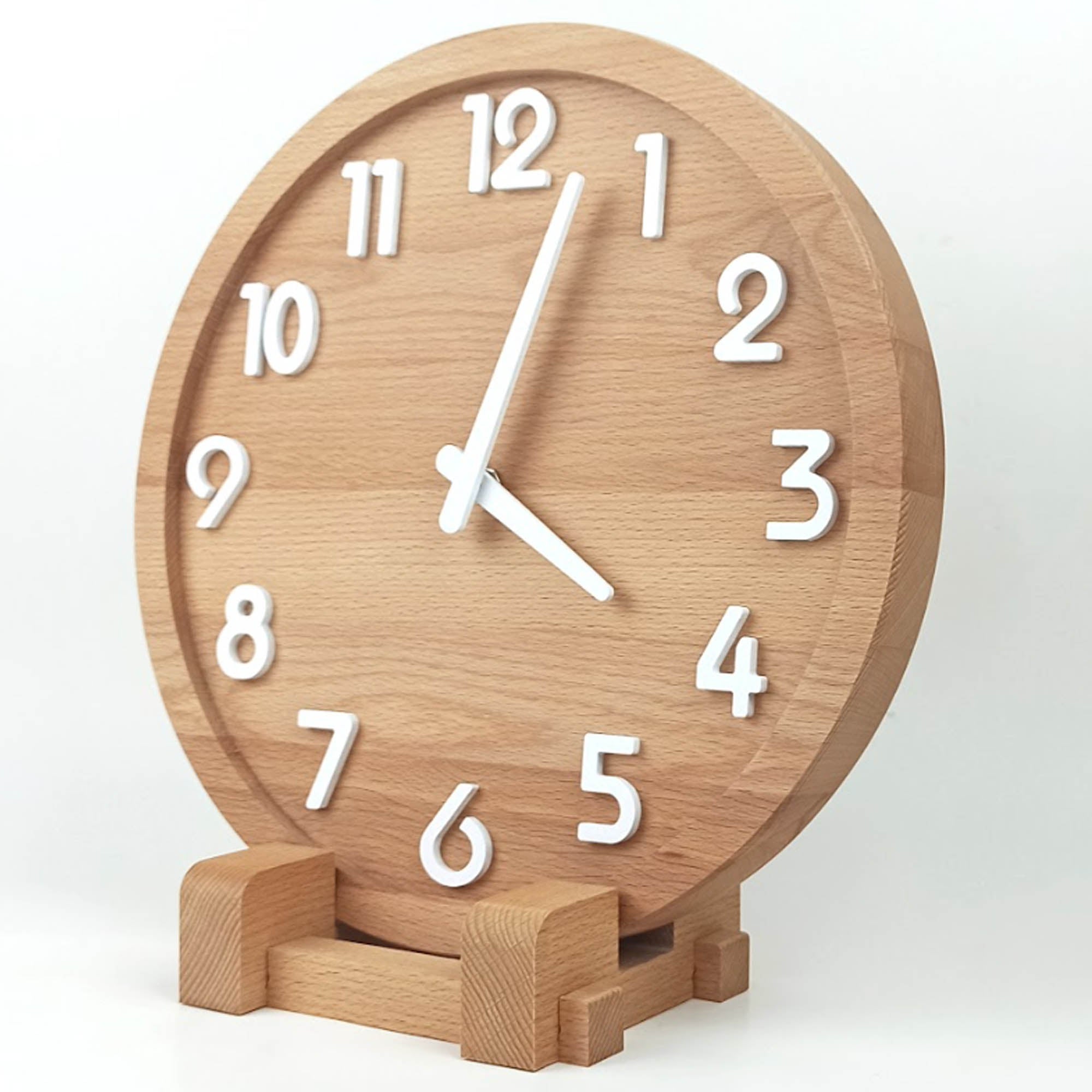 Настінний годинник WOODEN I з дерева