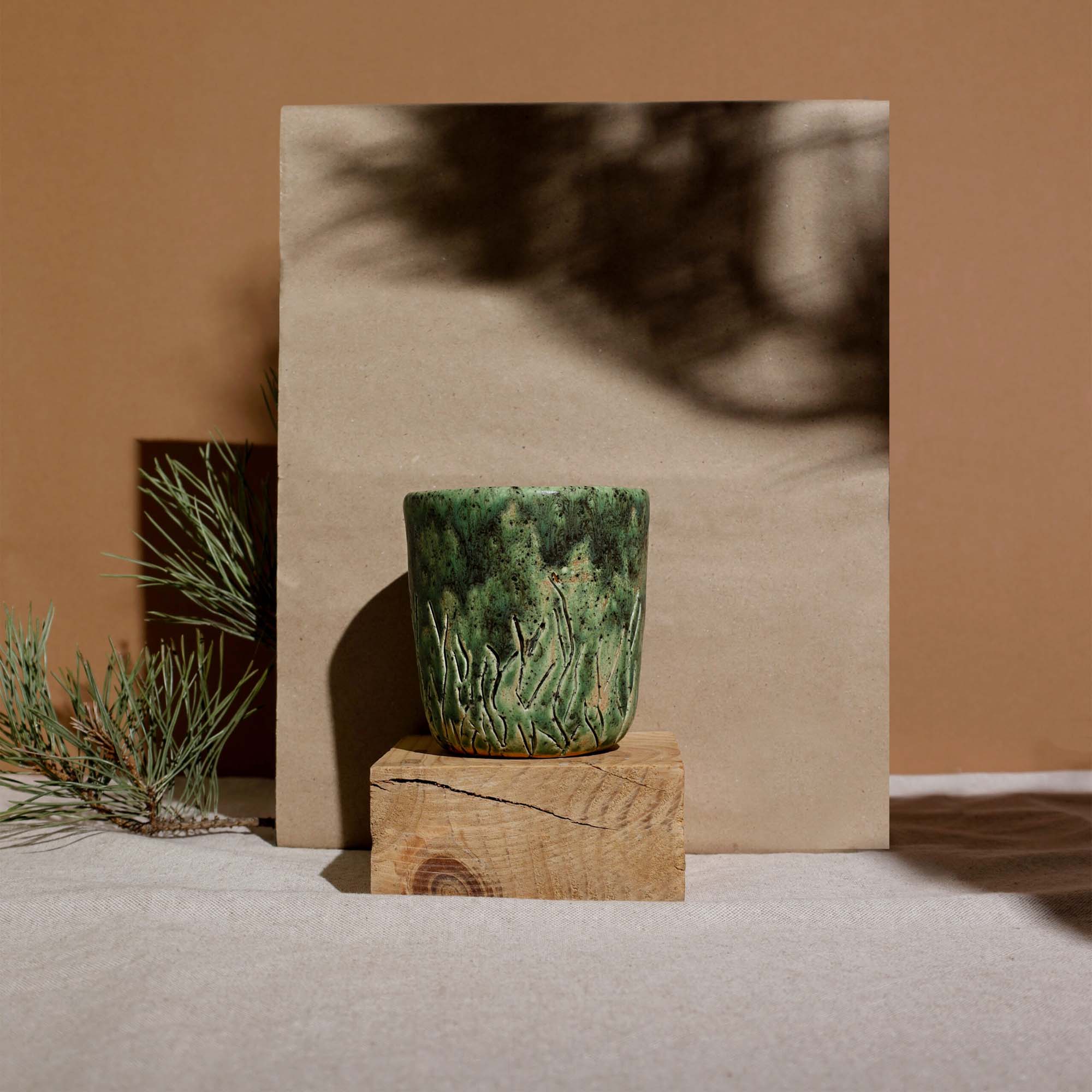 Горня керамічне ELF CUP 300 мл, ручна робота, глазур - зображення 2