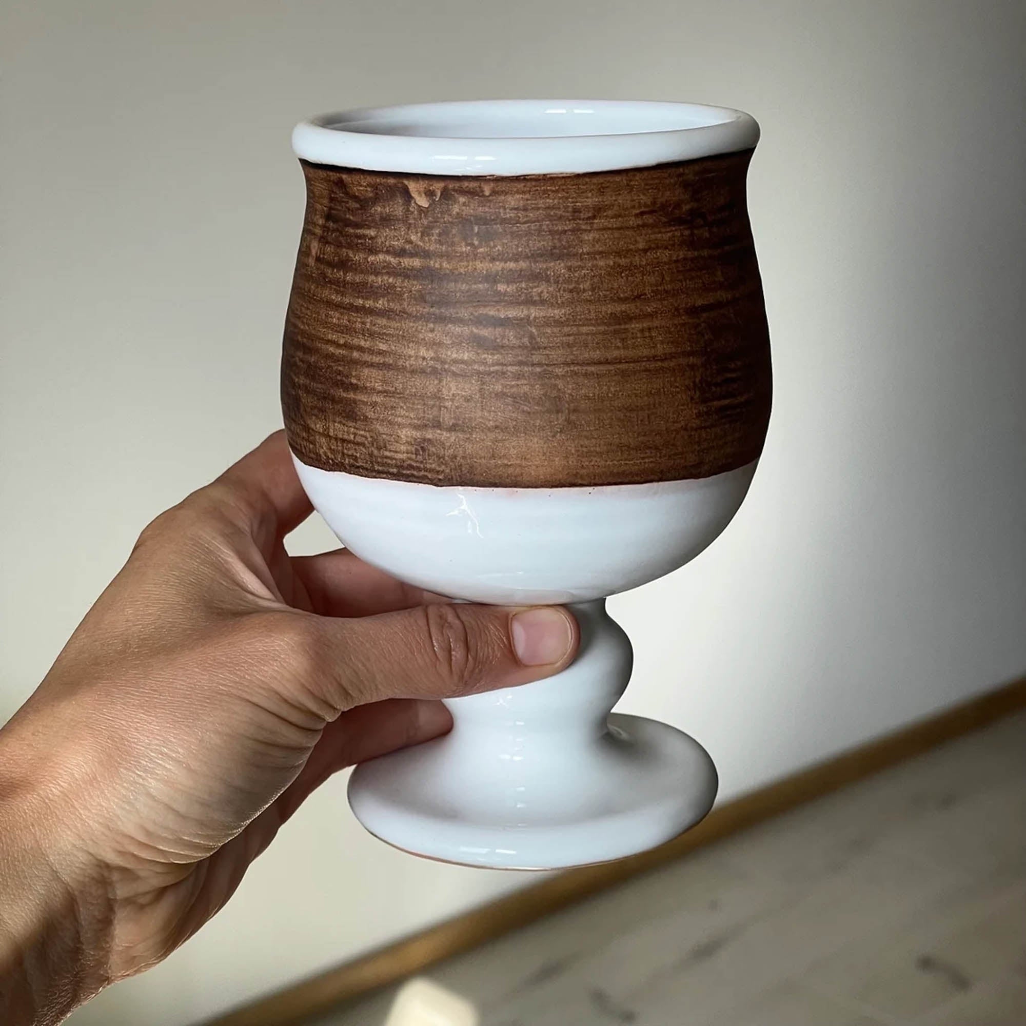 Келих молочно-полив'яний 560 мл