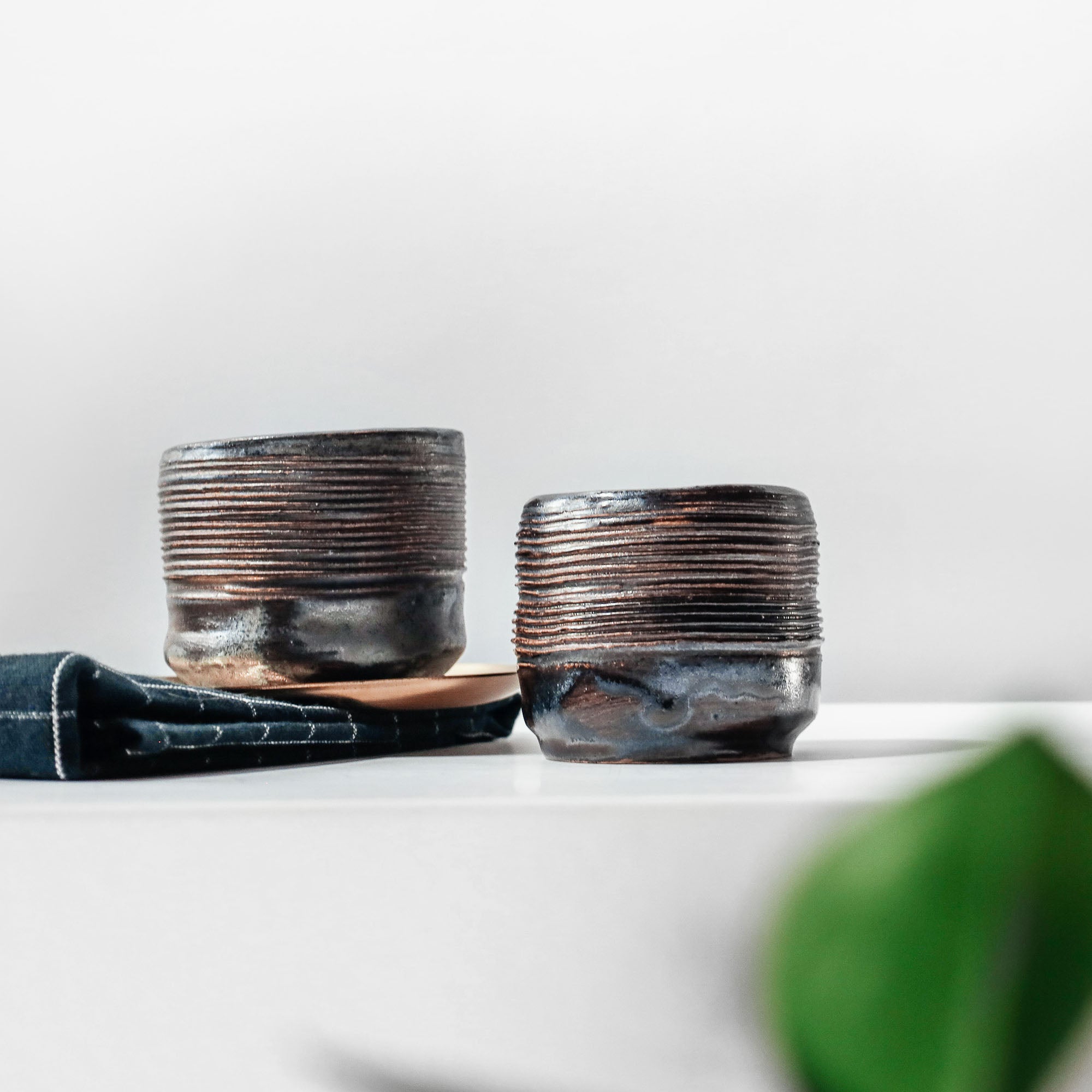 Комплект з двух горнят ОБСИДІАН, 150 мл