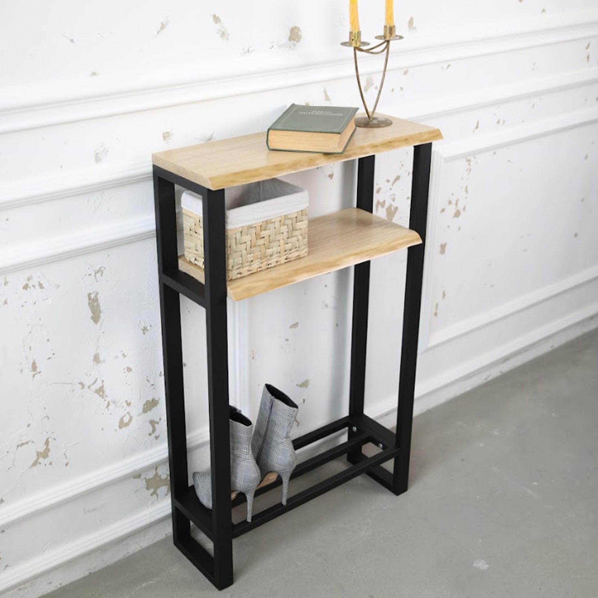 Консоль-mini FREELINE с двумя полочками