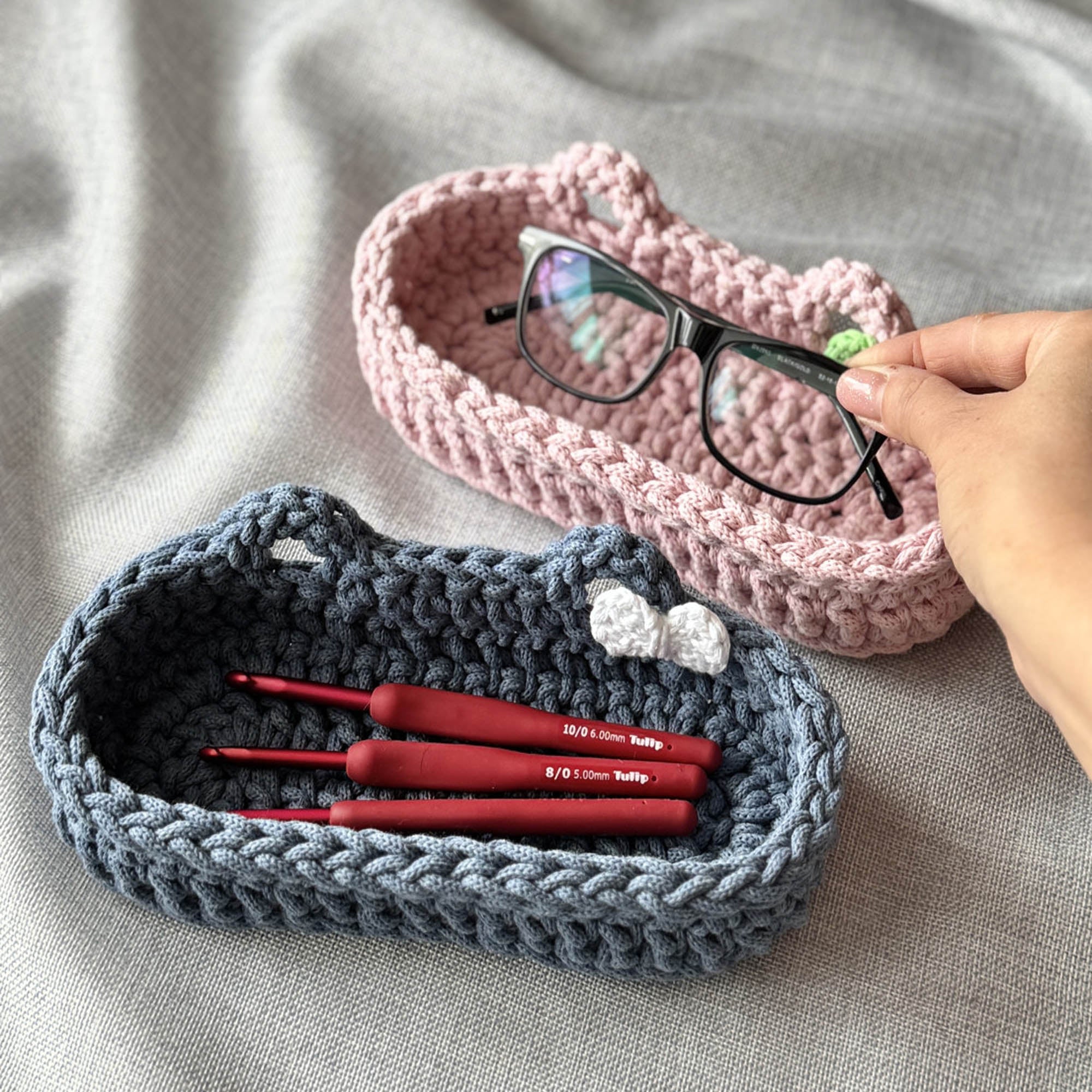 Корзина окулярница, хлопок