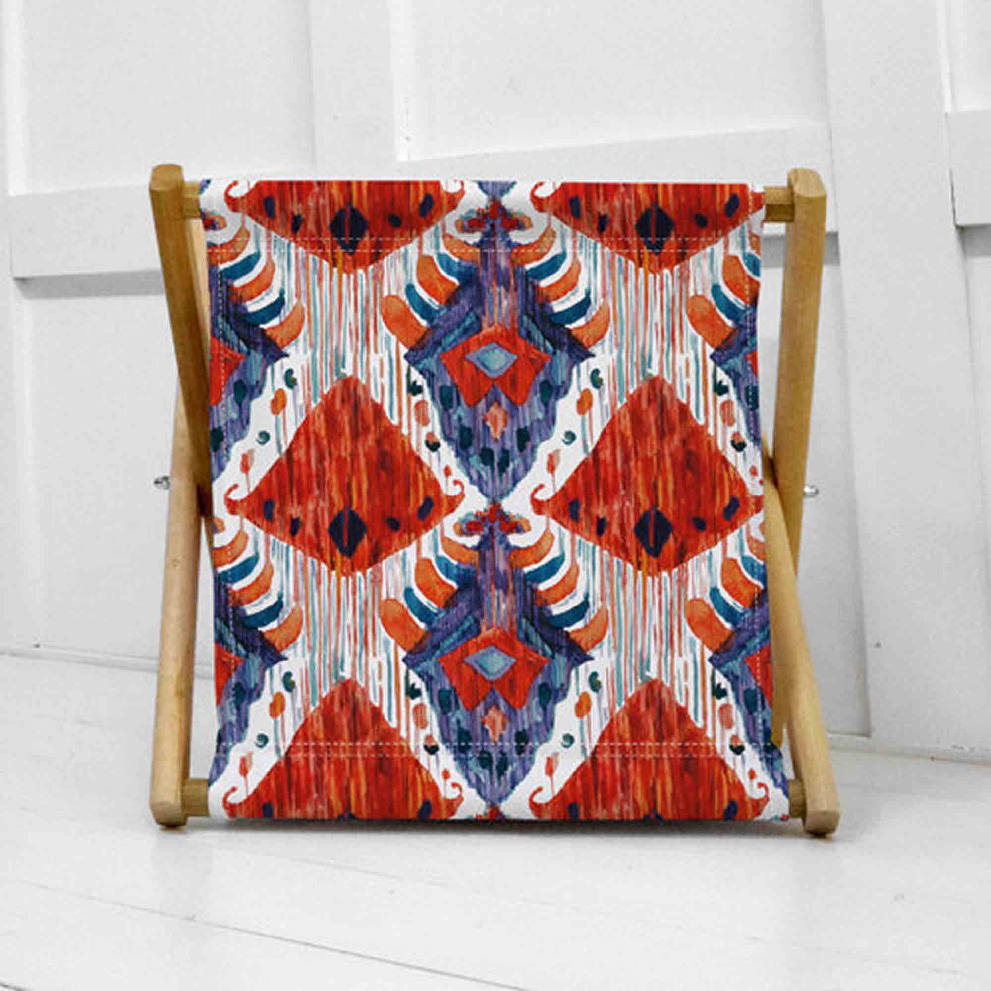 Кошик для зберігання ЧЕРВОНИЙ ОРНАМЕНТ - зображення 1