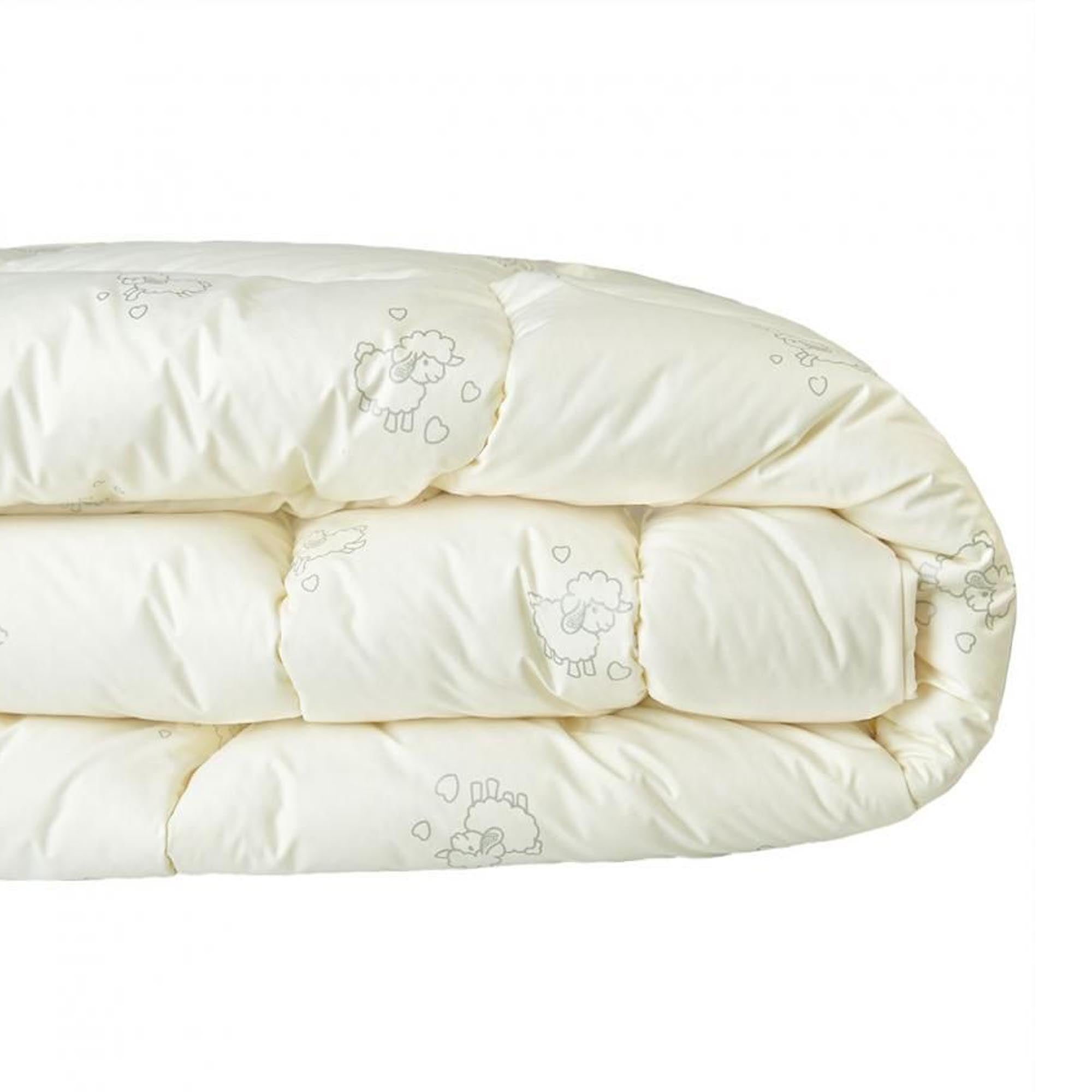 Ковдра з овечої шерсті зимова - зображення 2