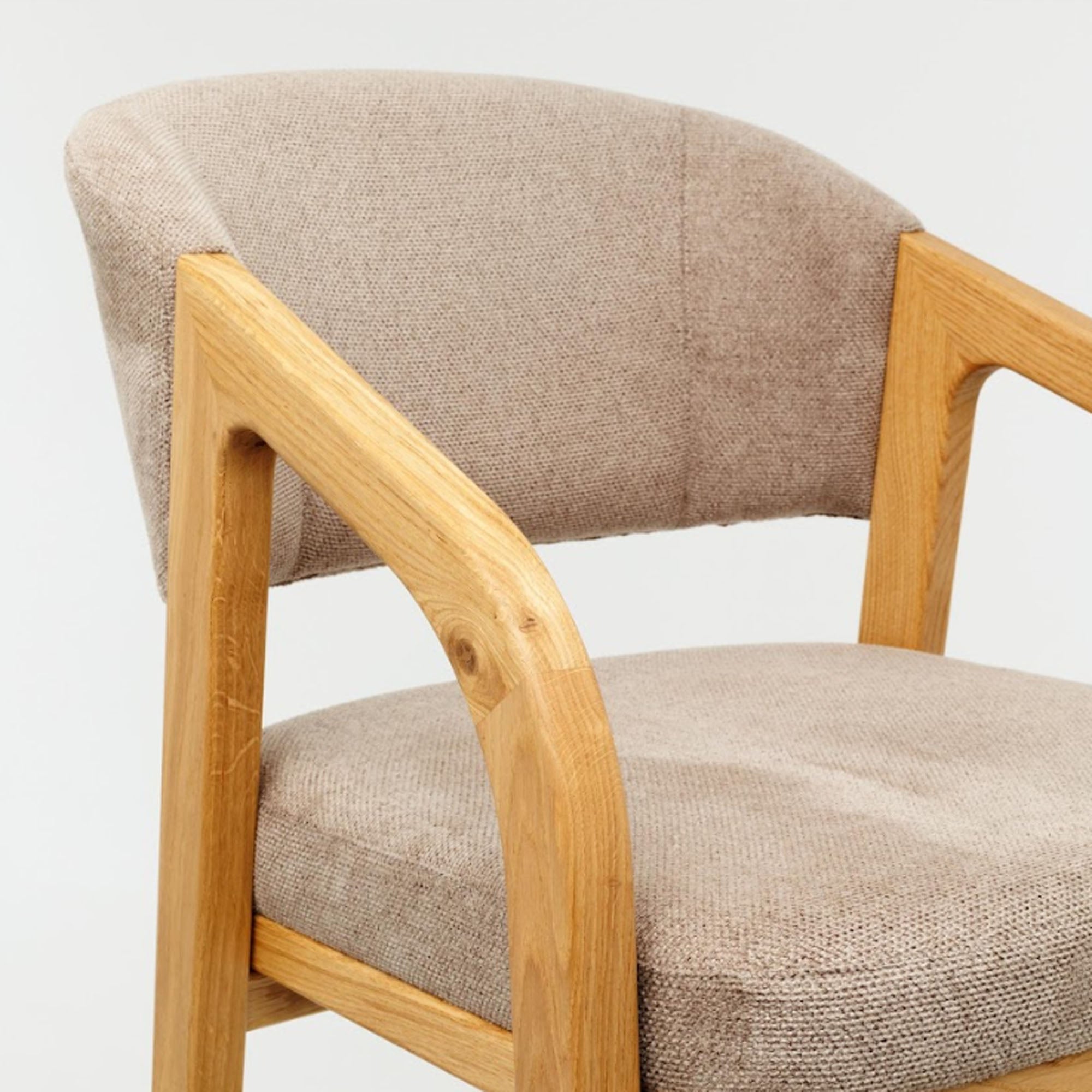 Крісло барне OTIS з дуба, натуральний