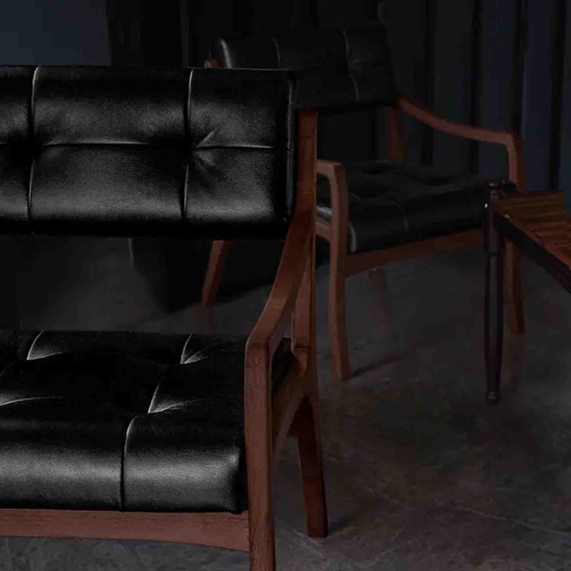 Крісло FLOTT з дуба - зображення 2