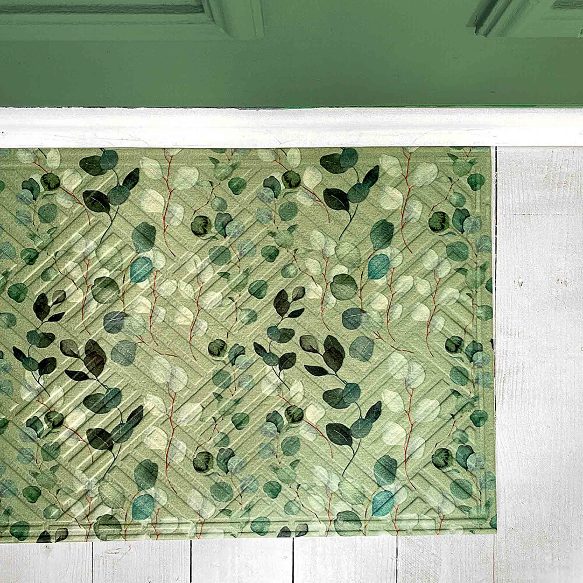 Килимок придверний з принтом ЛИСТЯ - зображення 2