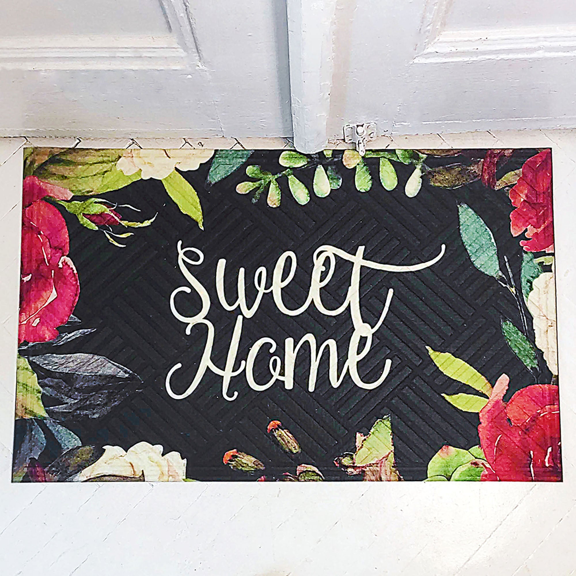 Килимок придверний з принтом SWEET HOME