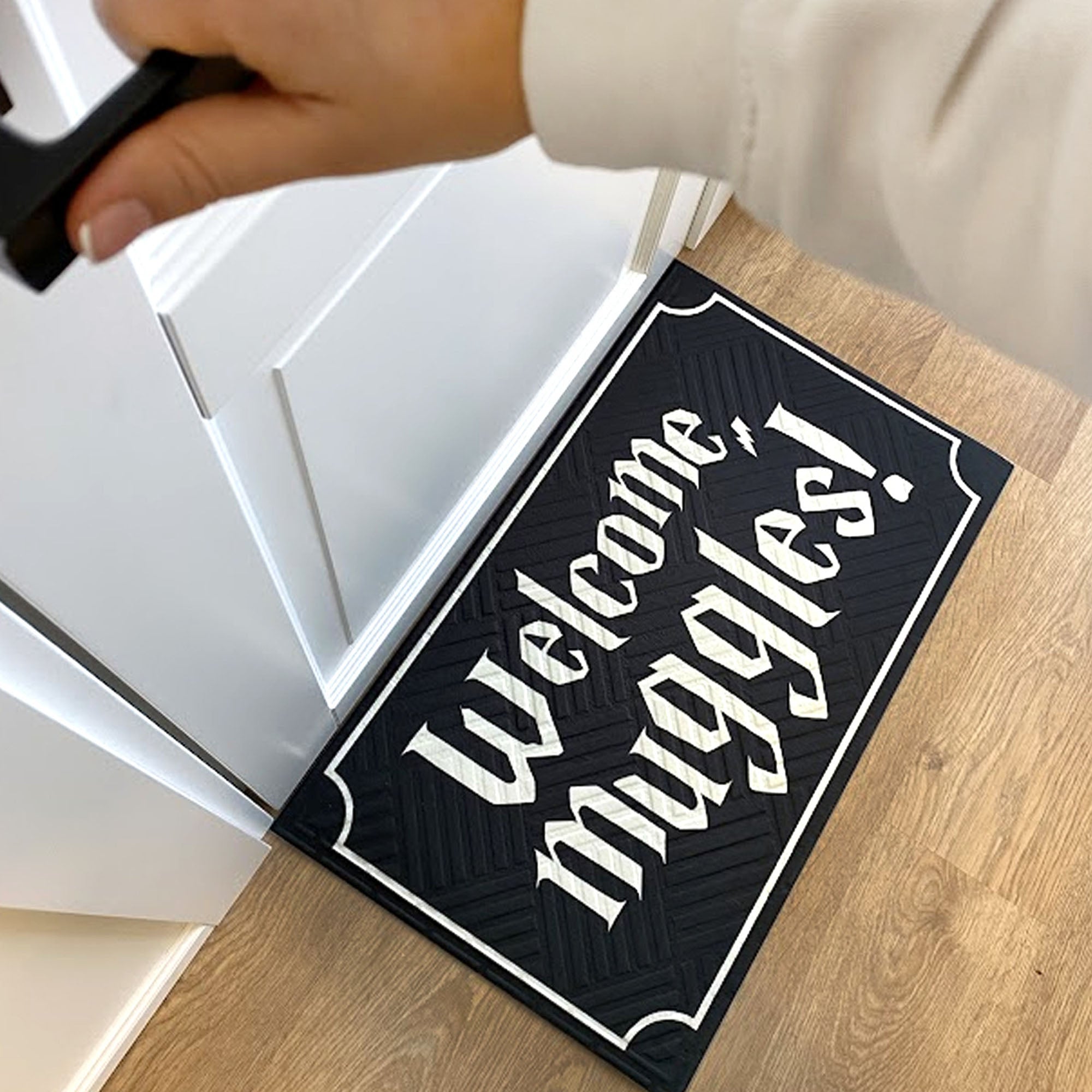 Килимок придверний з принтом WELCOME, MUGGLES!