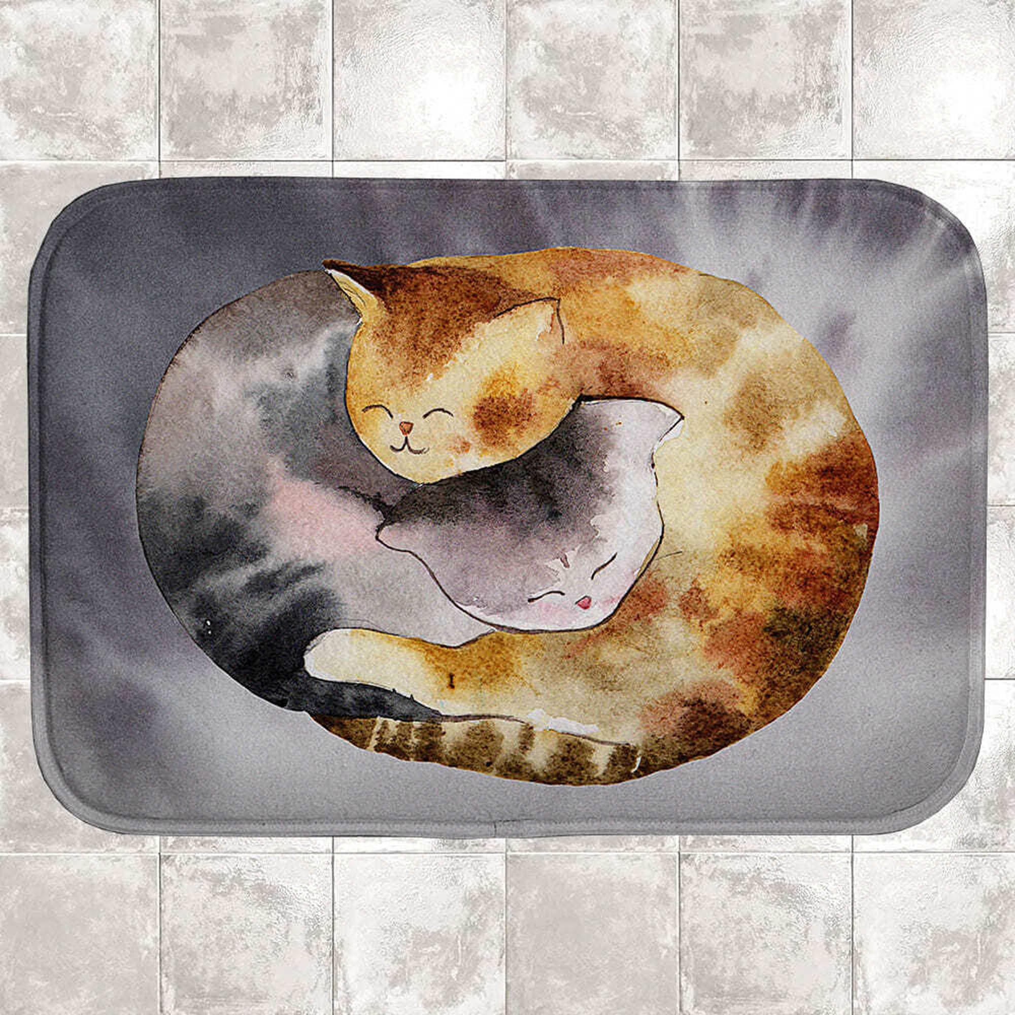 Коврик в ванную КОТИКИ-МУРКОТИКИ