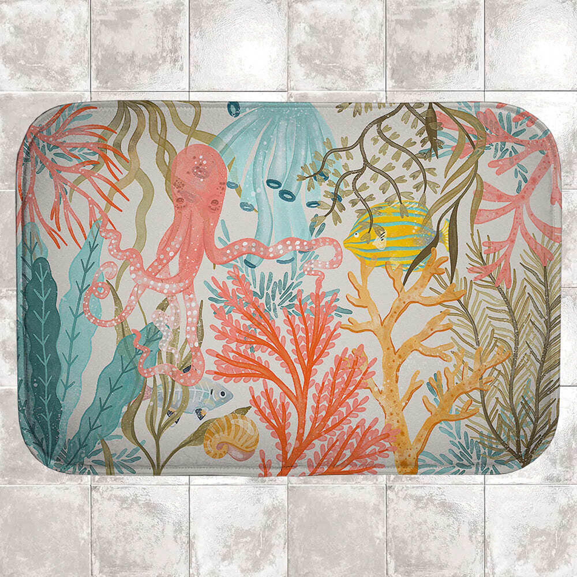 Коврик в ванную МОРСКИЙ МИР