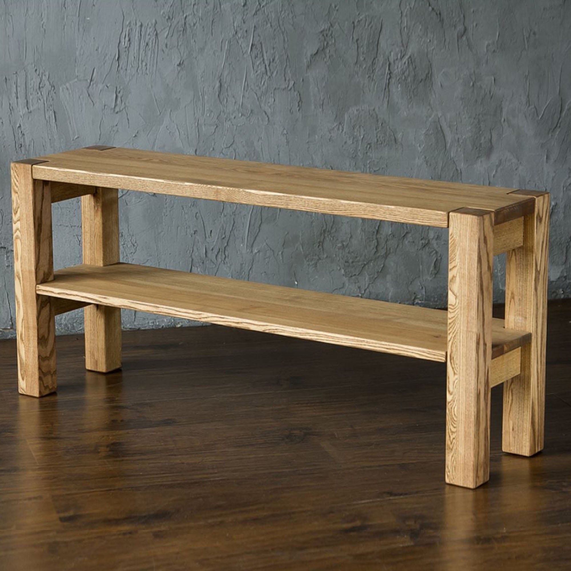 Лавка для взуття B-1 з масиву дерева