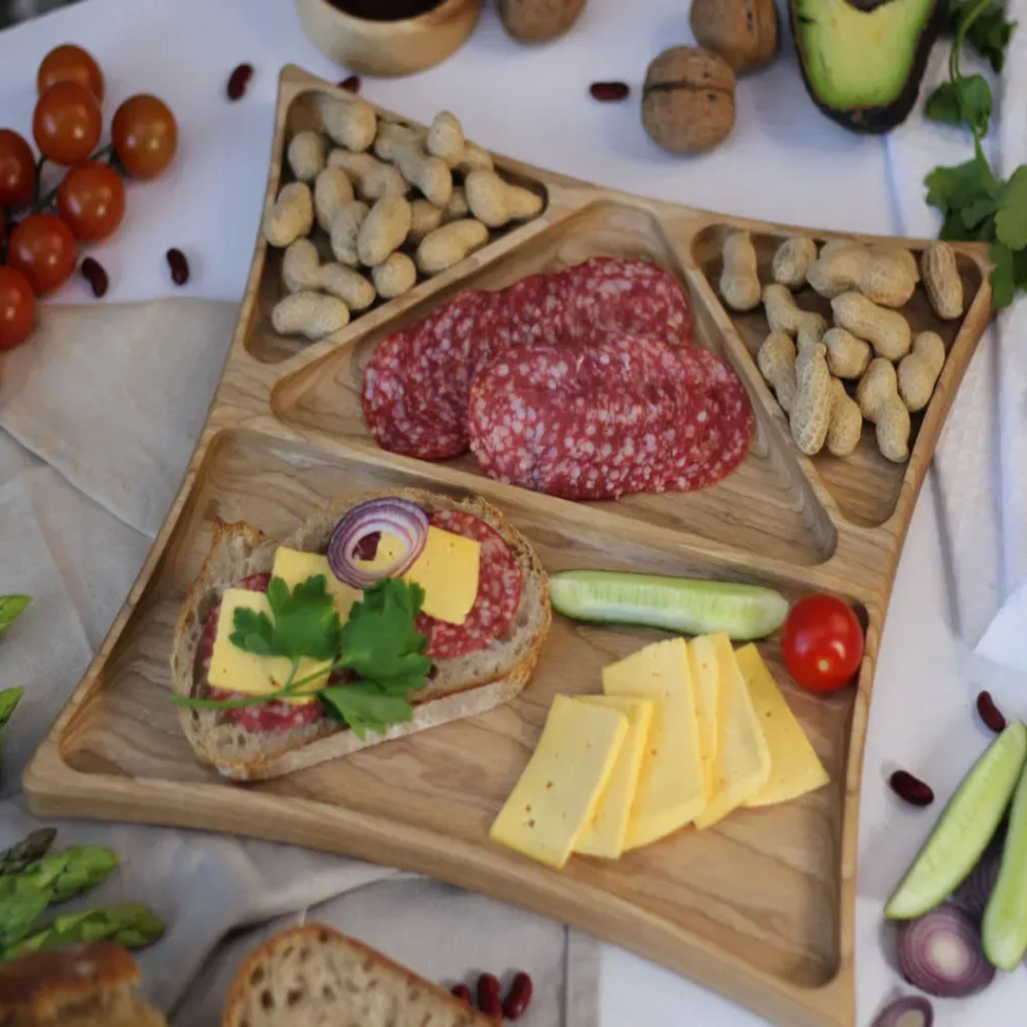 Менажниця КОНВЕРТ з дерева