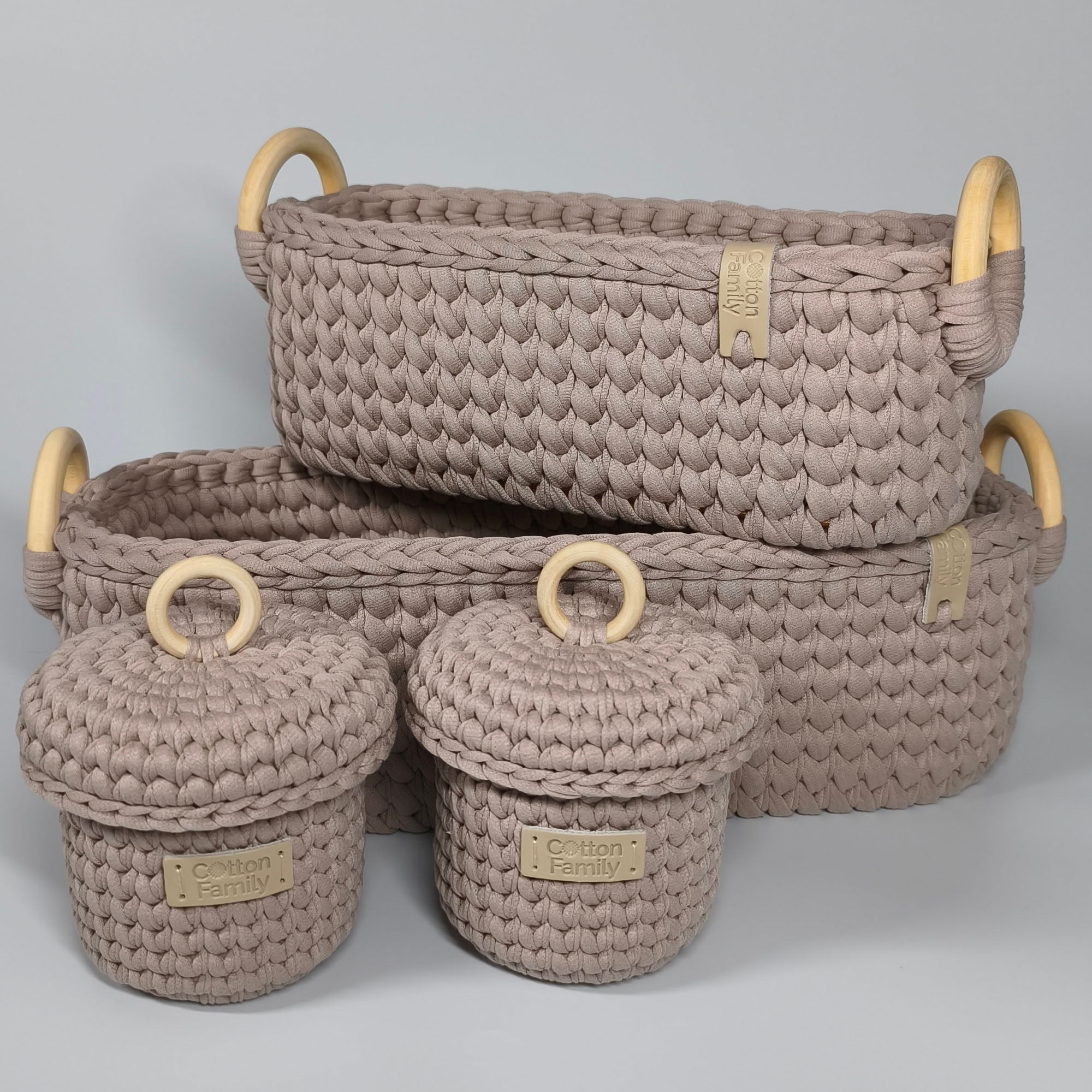 Набор из 4-х органайзеров WOODLOOP (size S, M) + MINI 2шт