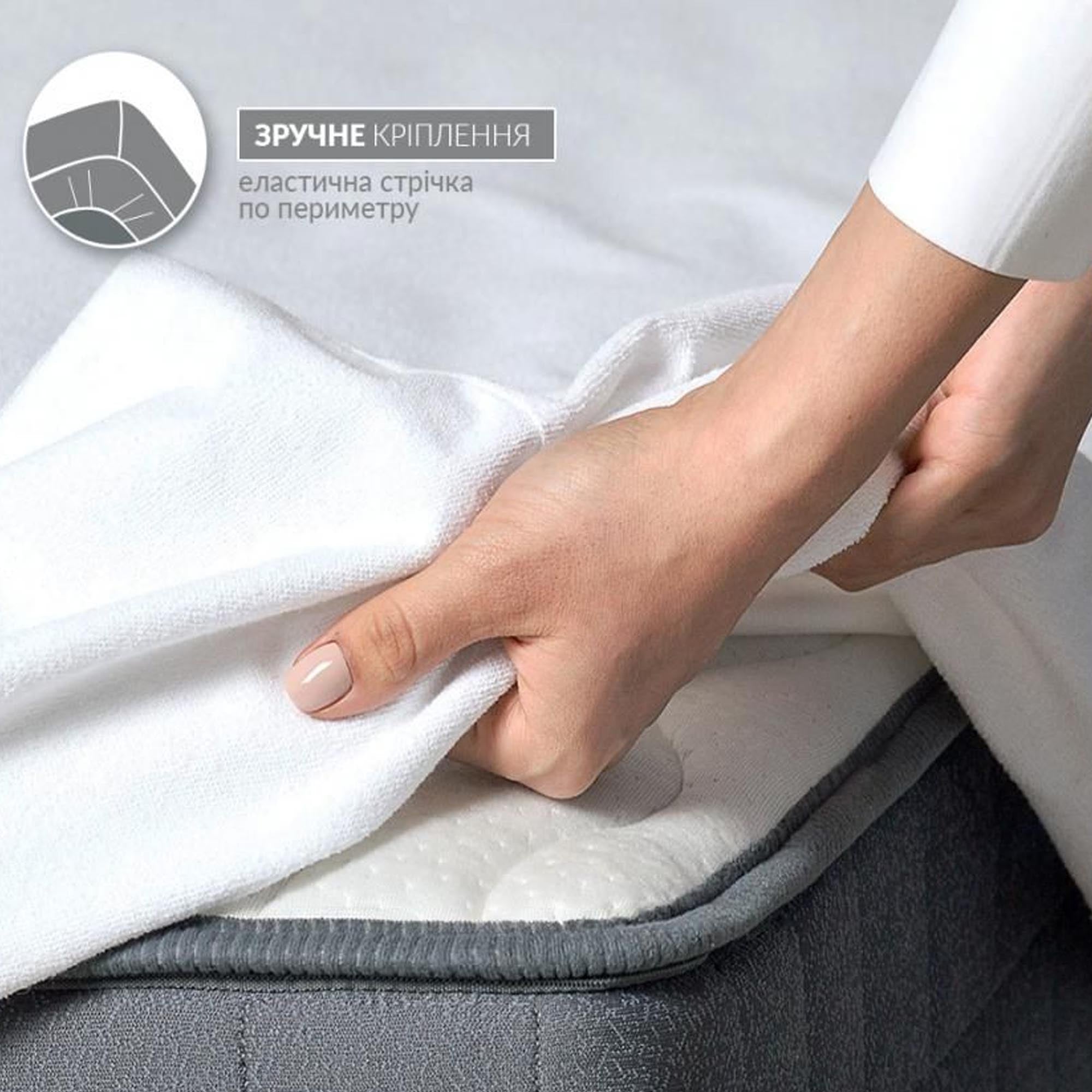 Наматрацник AQUA STOP з резинкою по периметру