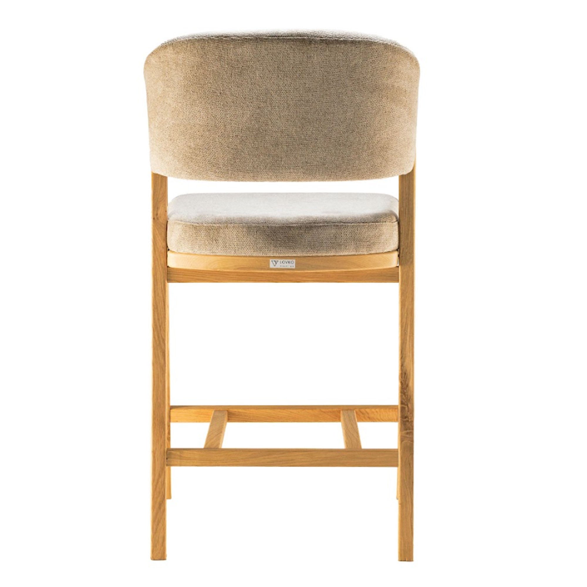 Напівбарне крісло OTIS з дуба, натуральний