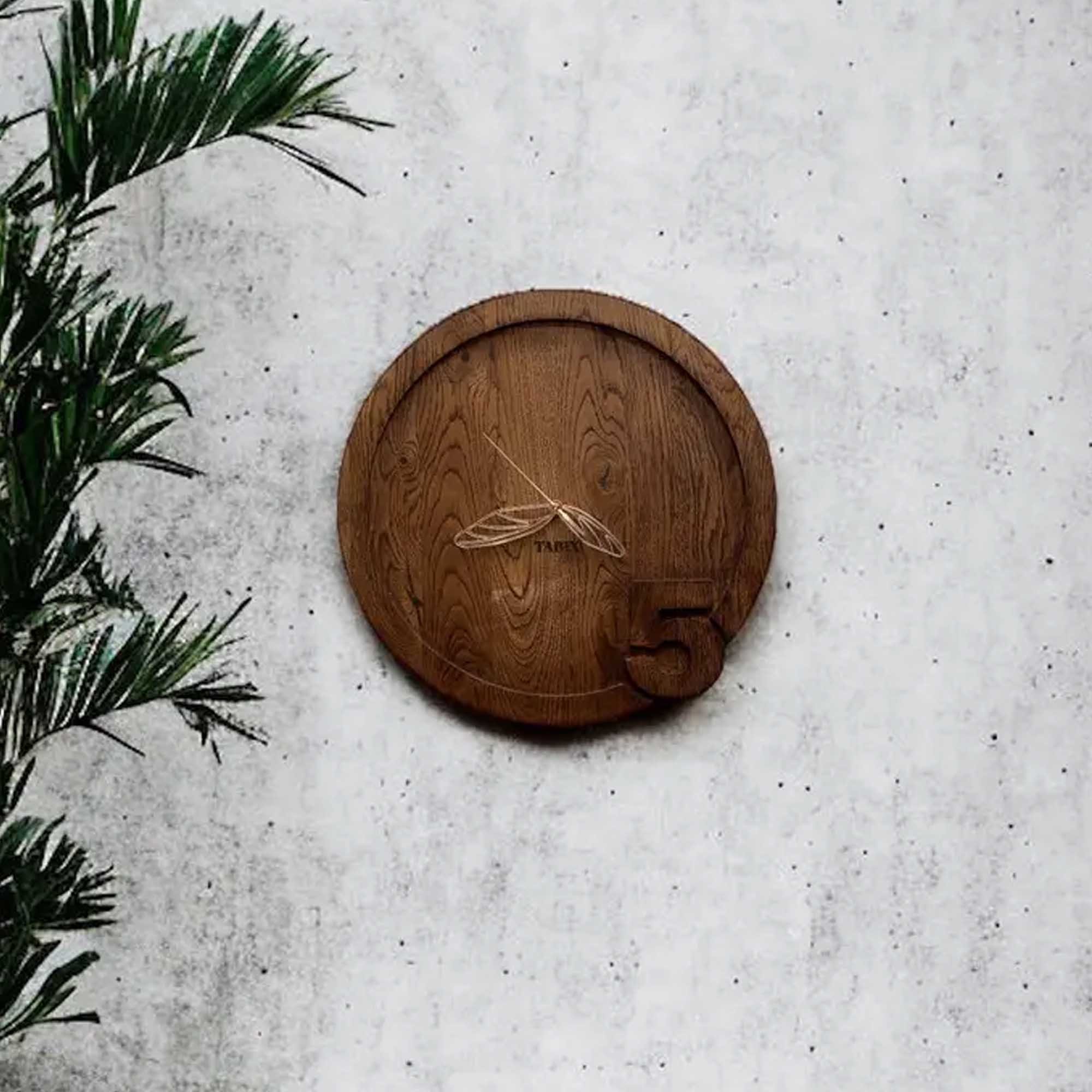 Настінний годинник FOREST TICK, дубовий - зображення 2