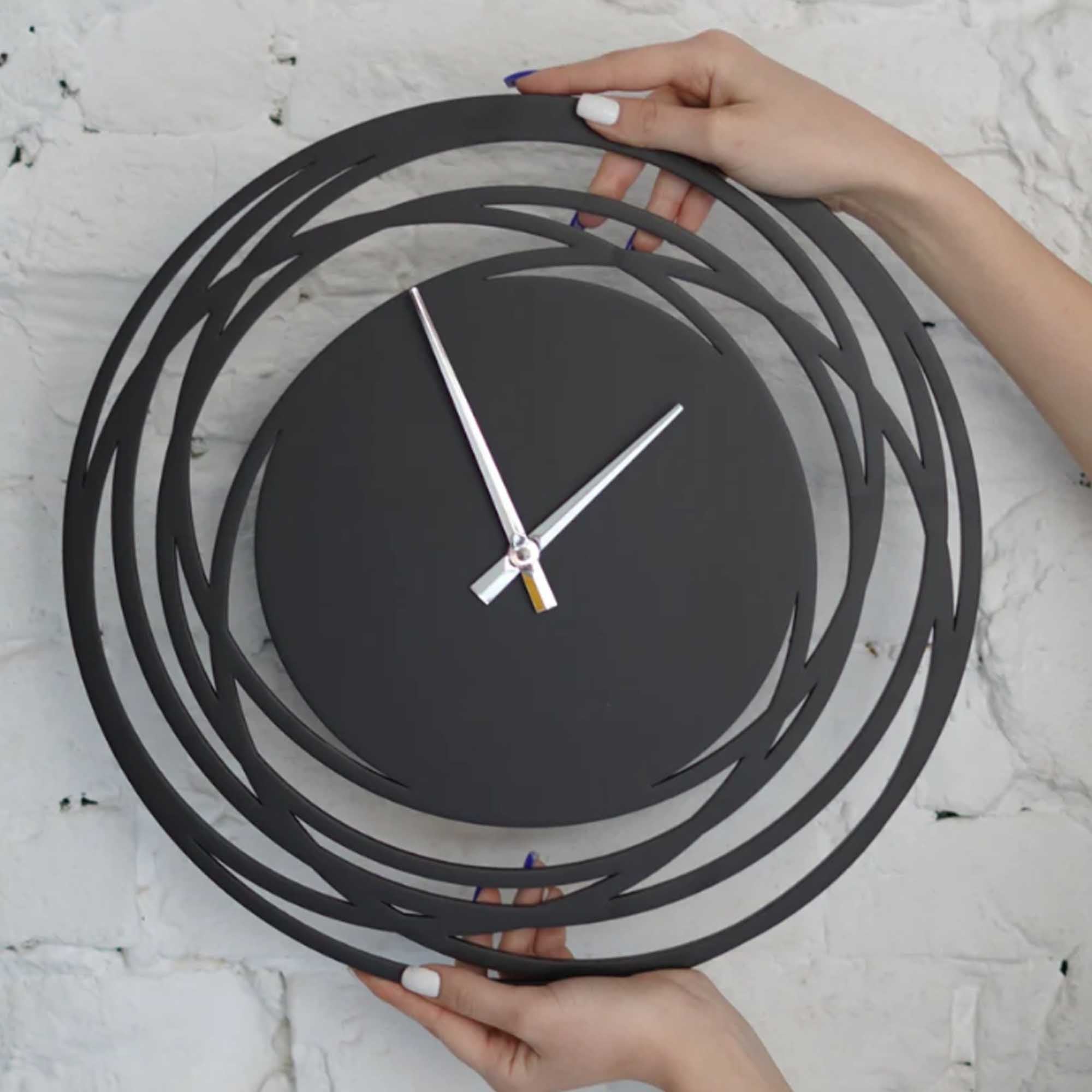 Настінний годинник MOKU SHIRAKAWA - зображення 1