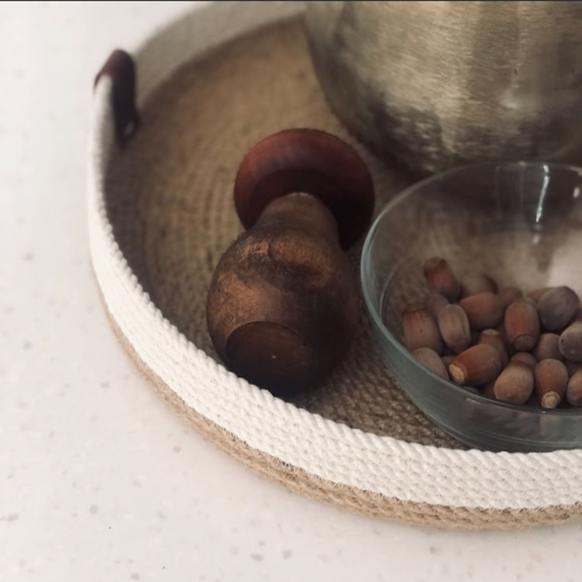 Піднос 4 х 32 см з бавовни