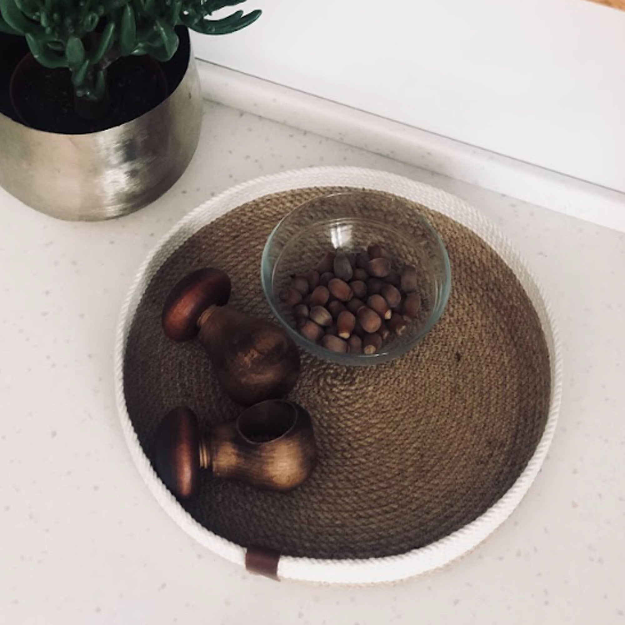 Піднос 4 х 32 см з бавовни